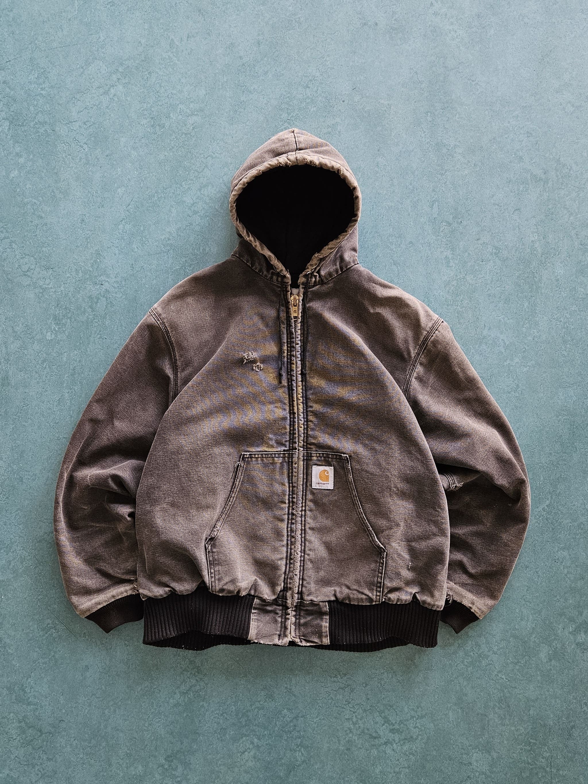 carhartt アクティブジャケット active jacket 90s 1990s VINTAGE ''CARHARTT DUCK ACTIVE'' JACKET [XL] – Slow Fashion