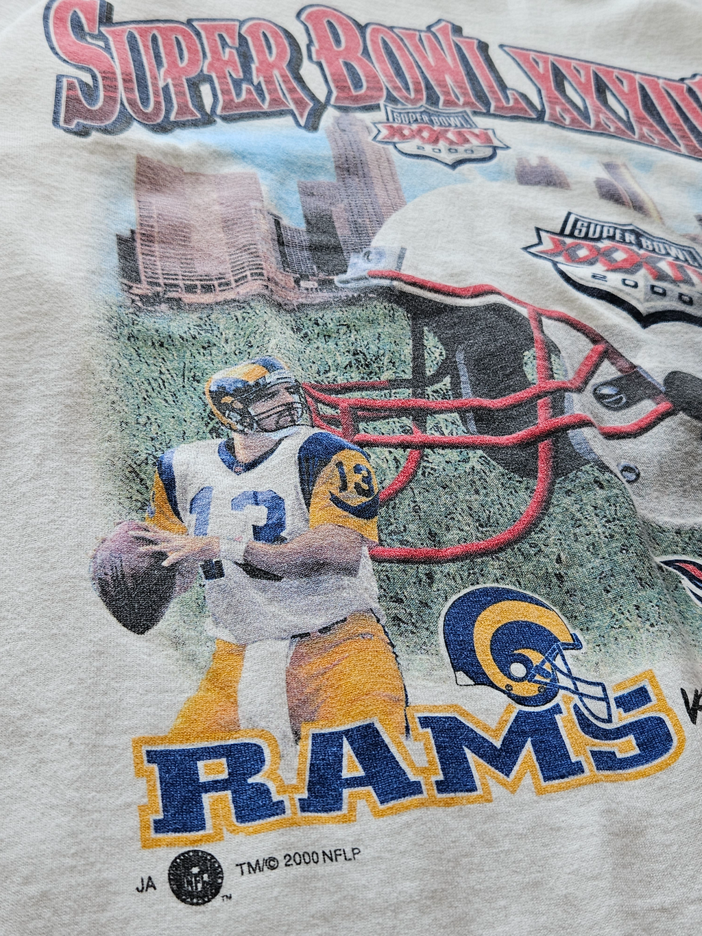 00s ALL SPORTS ''SUPER BOWL'' LONGSLEEVE T-SHIRT [L]