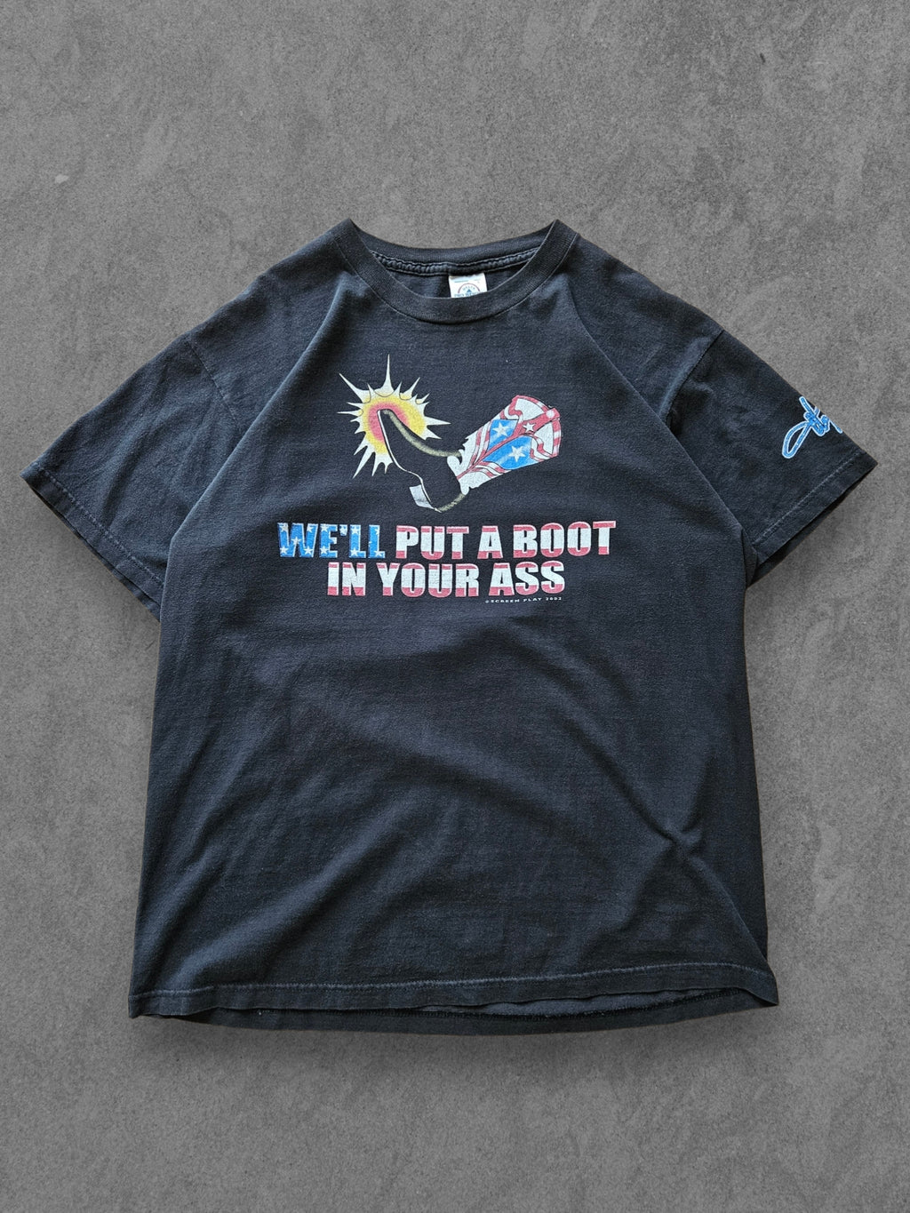 00s DELTA ''AMERICAN WAY'' T-SHIRT [L]