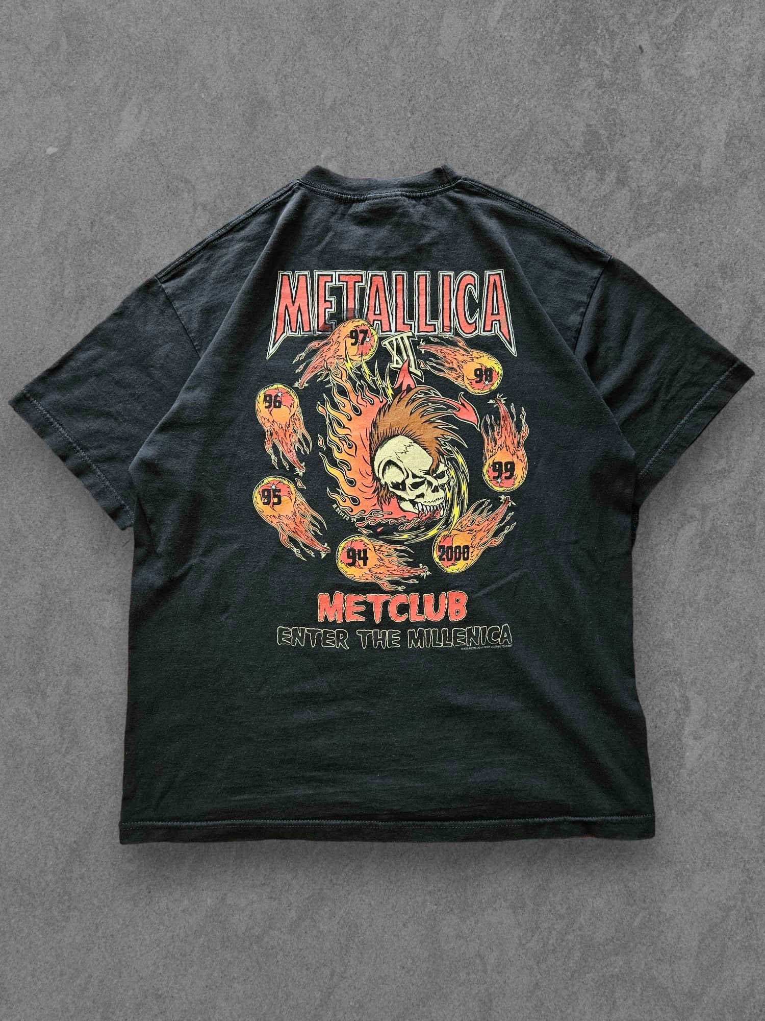 00s GIANT ''METALLICA METCLUB'' T-SHIRT [XL]