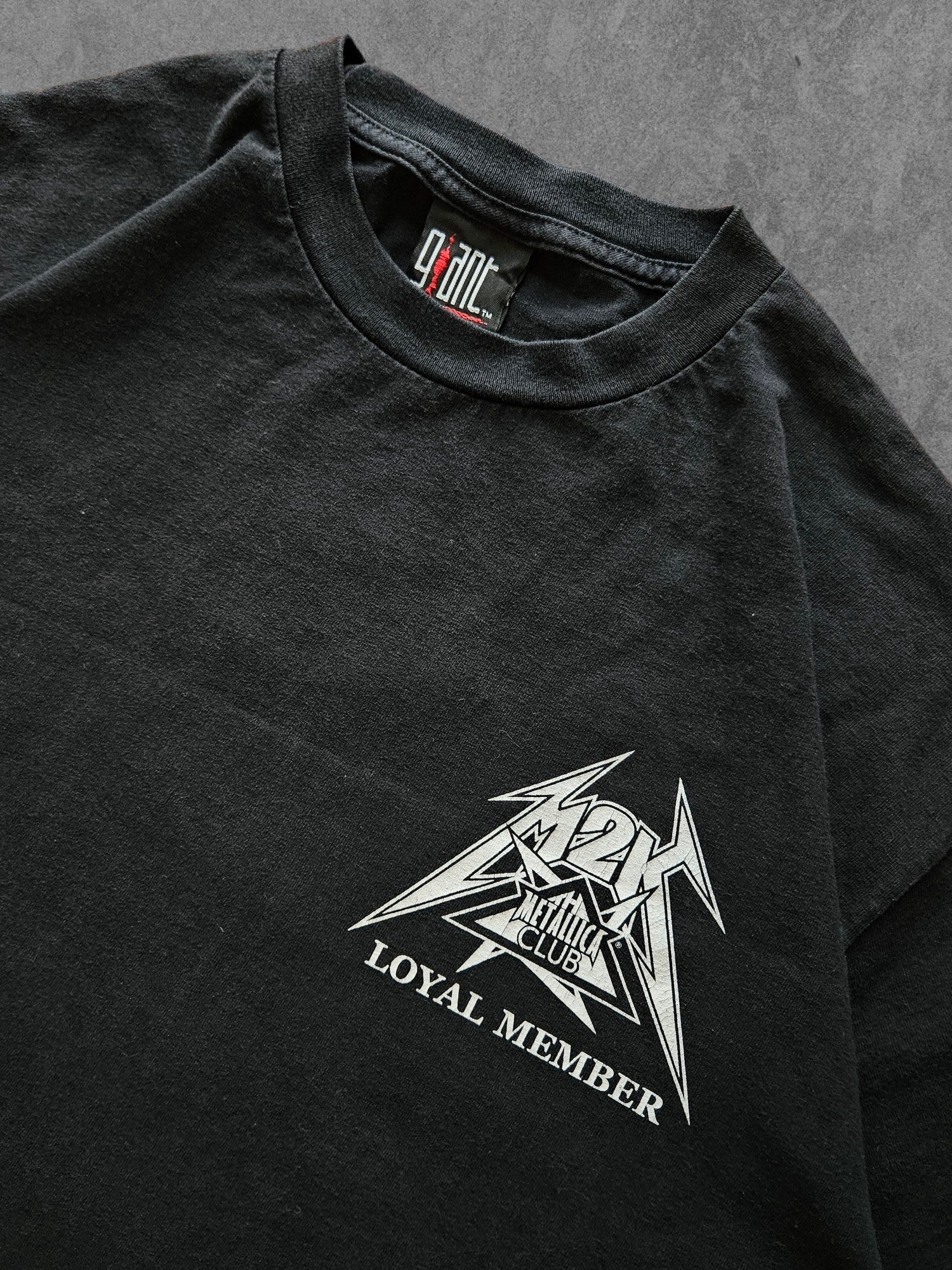00s GIANT ''METALLICA METCLUB'' T-SHIRT [XL]