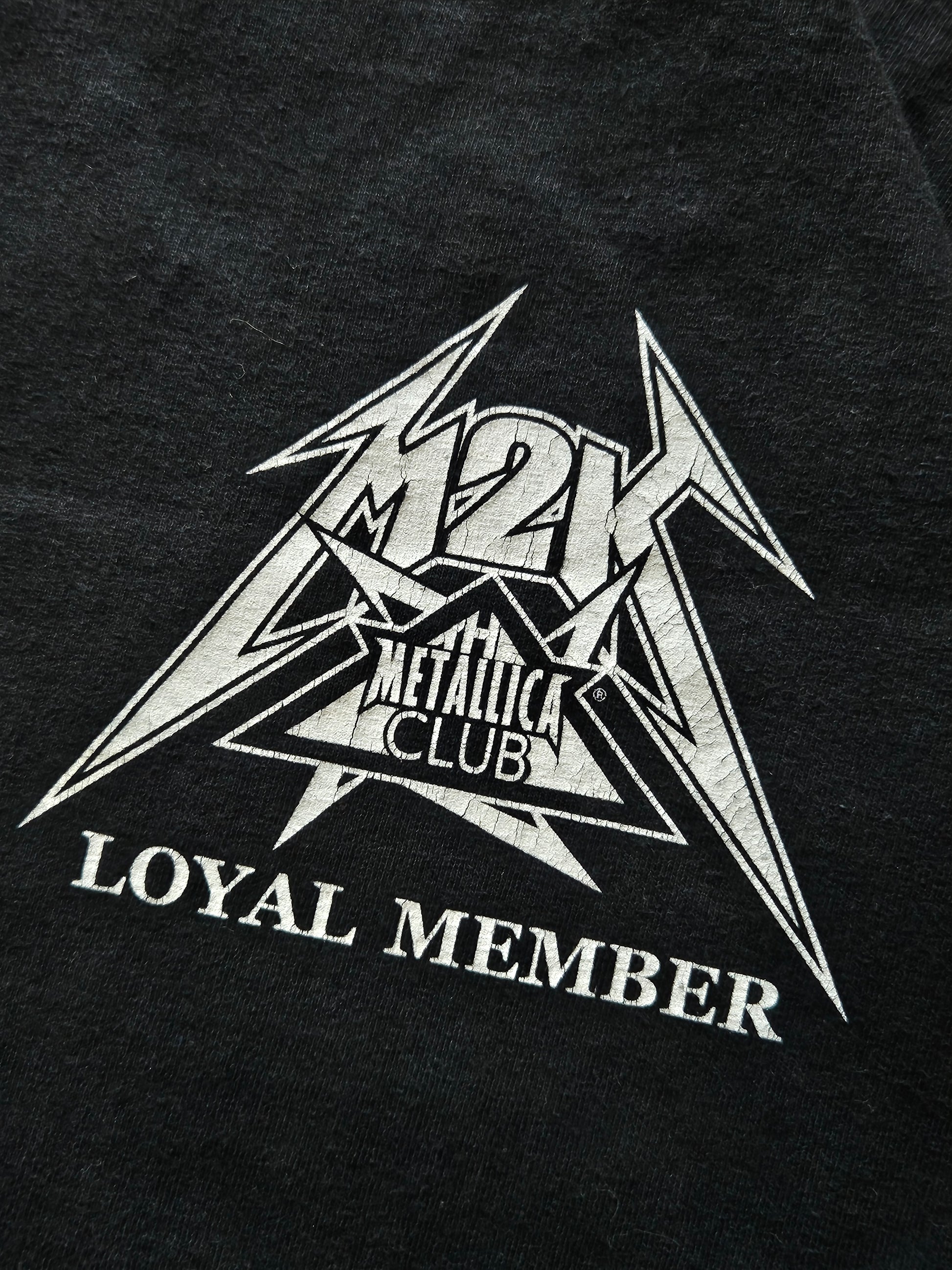 00s GIANT ''METALLICA METCLUB'' T-SHIRT [XL]