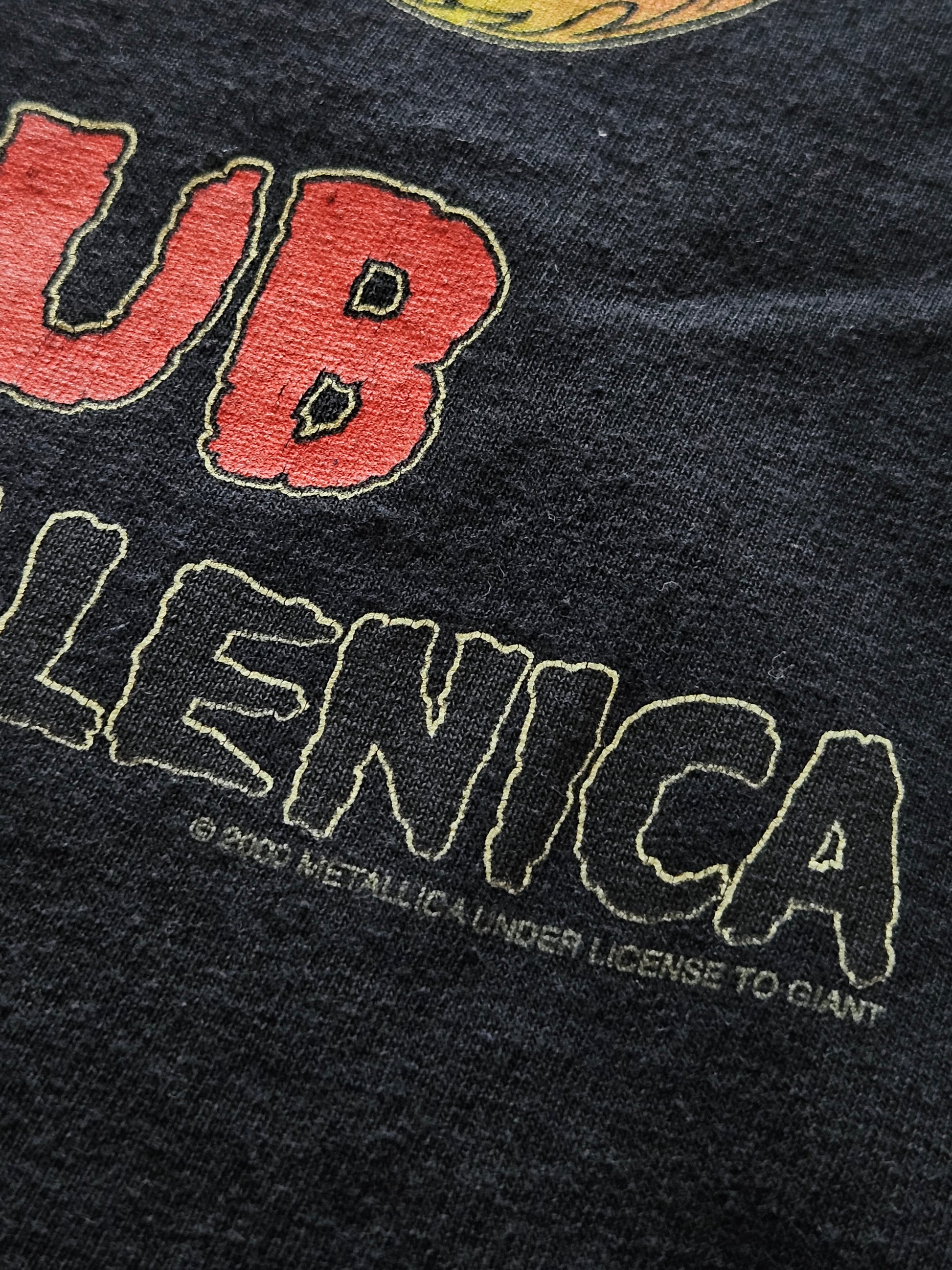 00s GIANT ''METALLICA METCLUB'' T-SHIRT [XL]