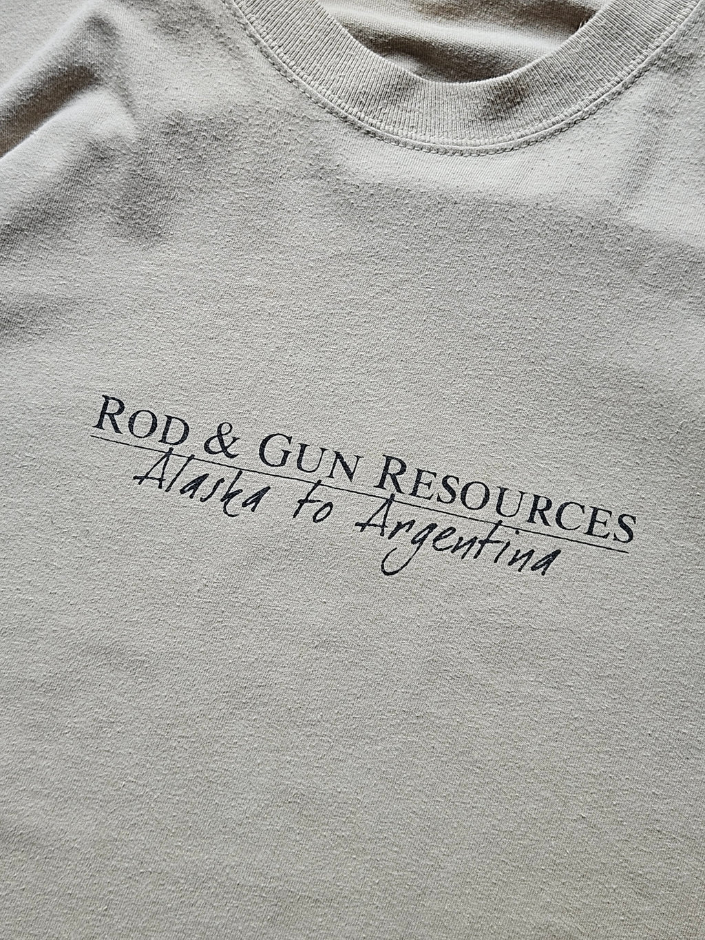 00s ''ROD &amp; GUN RESOURCES'' T-SHIRT [XL]
