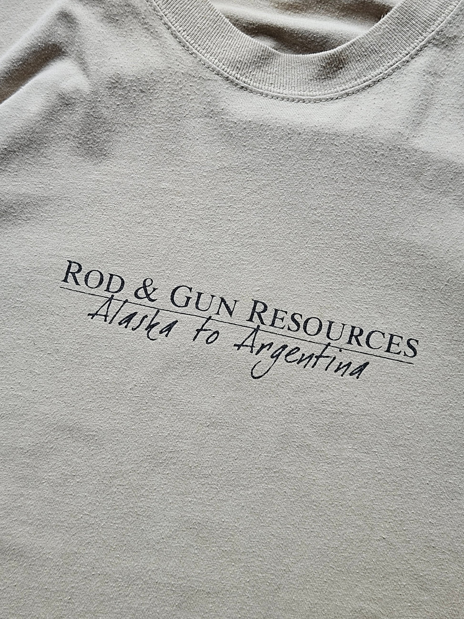 00s ''ROD & GUN RESOURCES'' T-SHIRT [XL]
