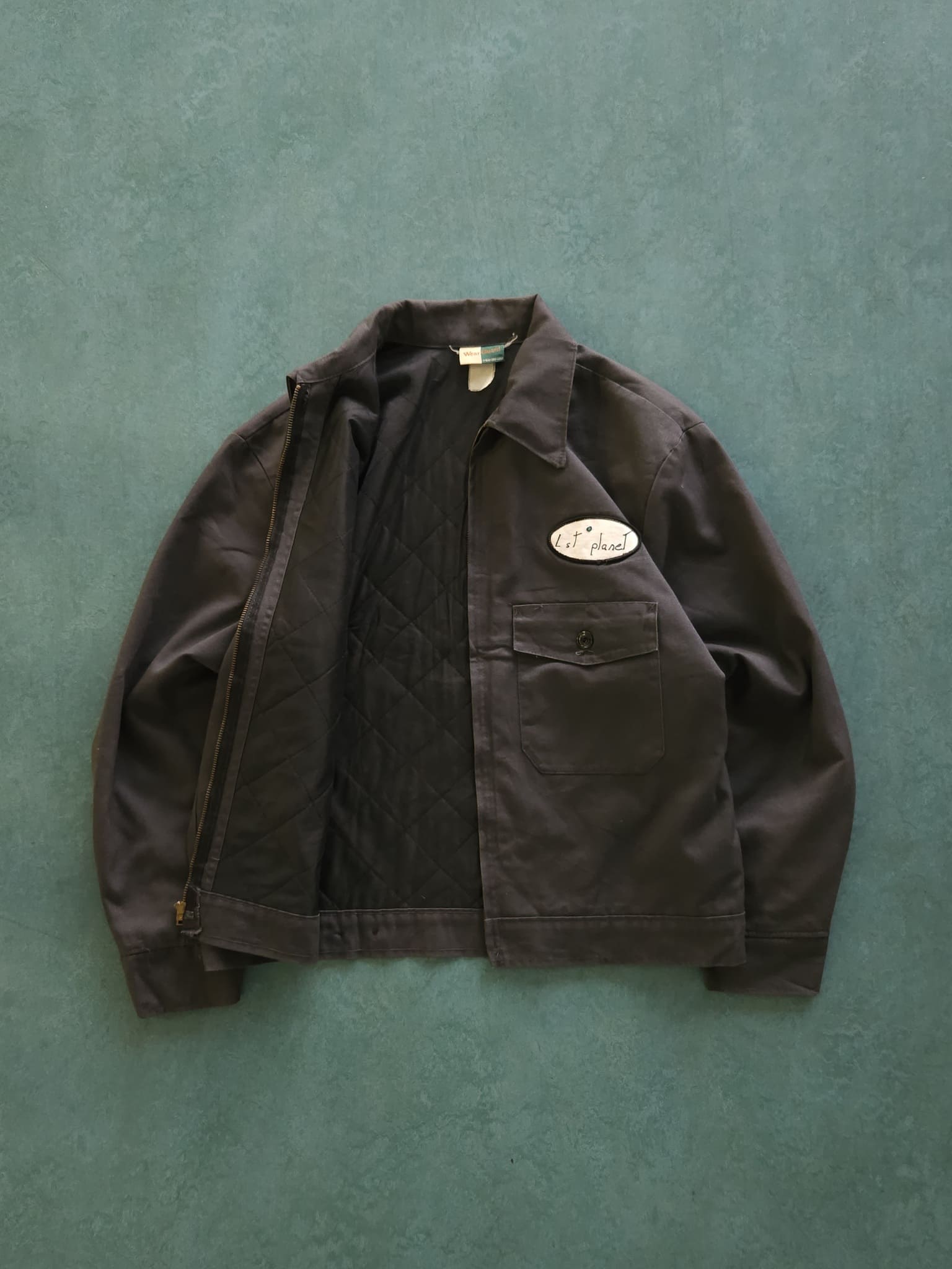 1980s VINTAGE ''LST PLANET'' WORK JACKET [XL]