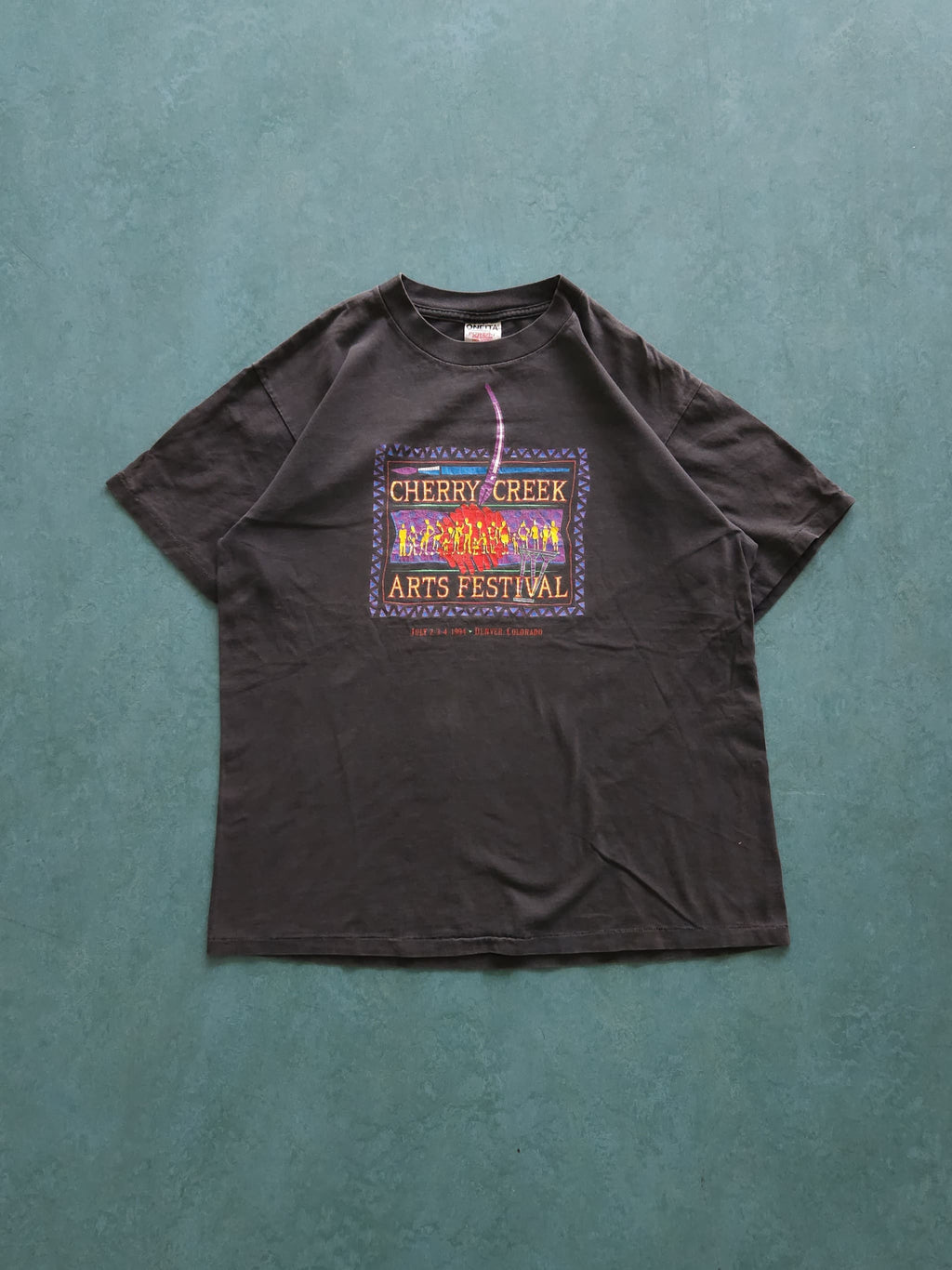 1990s VINTAGE ''ARTS FESTIVAL'' T-SHIRT [XL]
