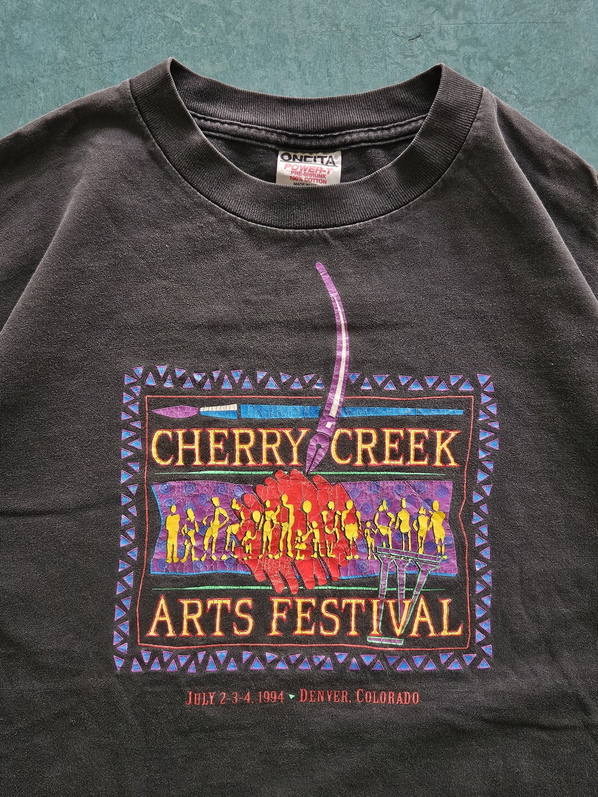 1990s VINTAGE ''ARTS FESTIVAL'' T-SHIRT [XL]