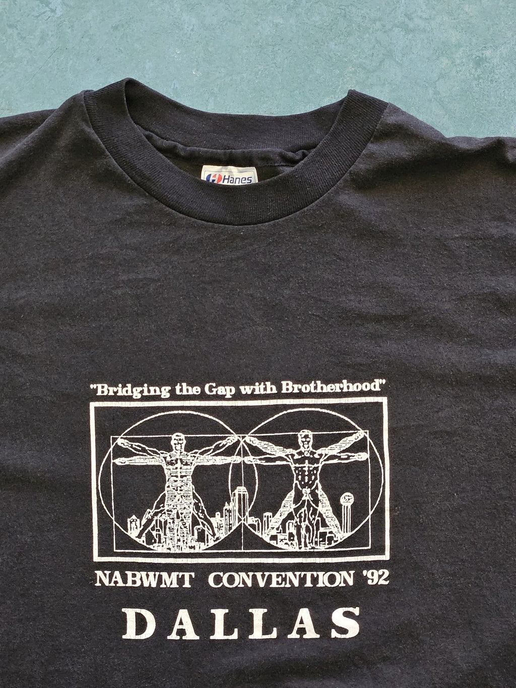 1990s VINTAGE ''BROTHERHOOD'' T-SHIRT [M]