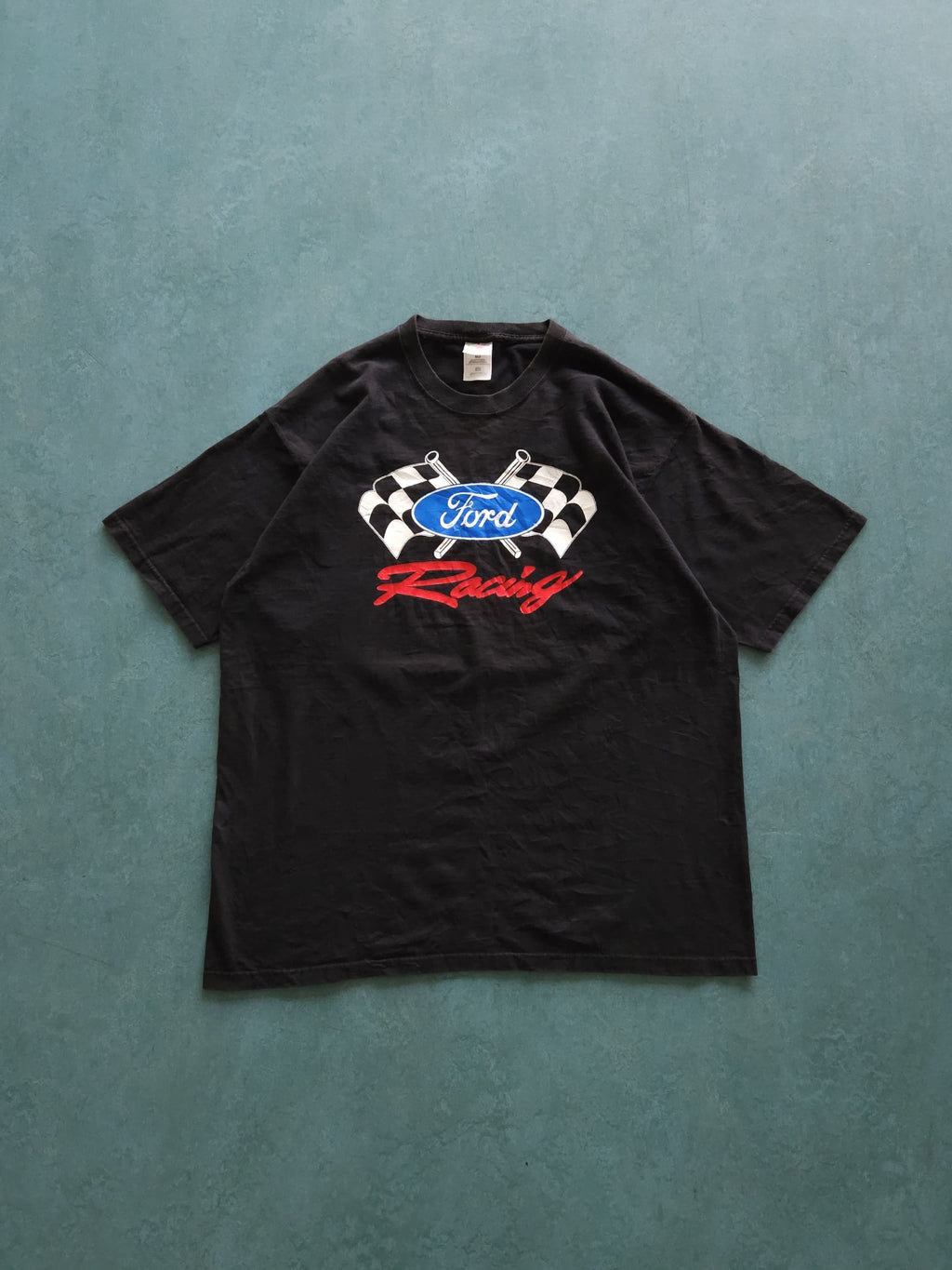1990s VINTAGE ''FORD RACING'' T-SHIRT [XL]