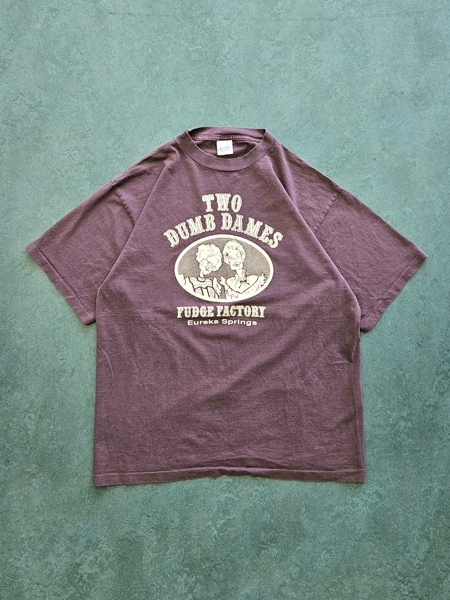 1990s VINTAGE ''FUDGE FACTORY'' T-SHIRT [XL]