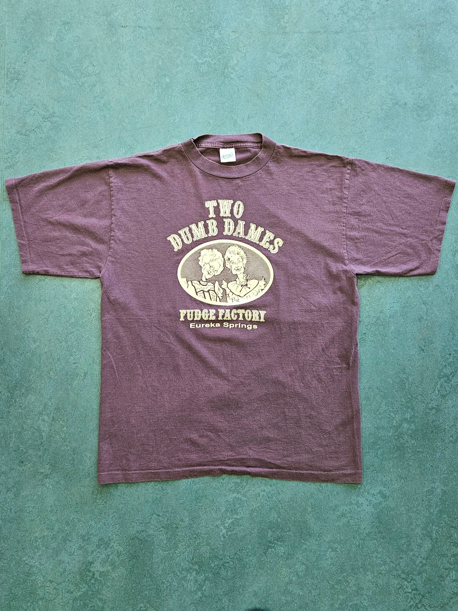1990s VINTAGE ''FUDGE FACTORY'' T-SHIRT [XL]