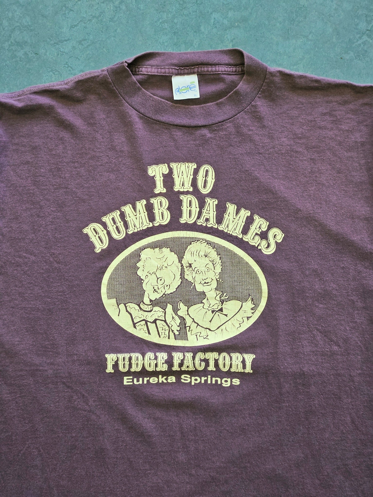 1990s VINTAGE ''FUDGE FACTORY'' T-SHIRT [XL]