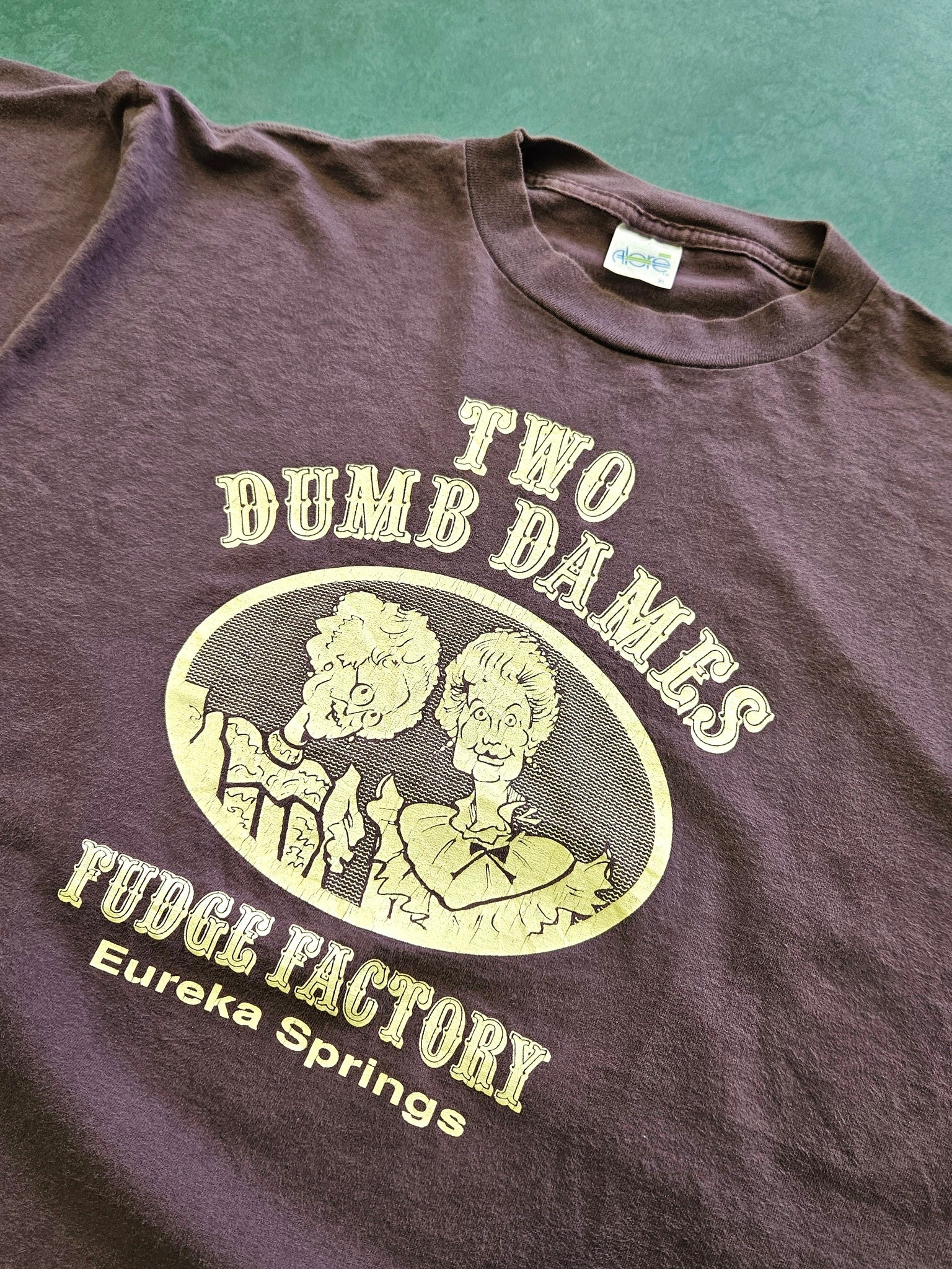 1990s VINTAGE ''FUDGE FACTORY'' T-SHIRT [XL]
