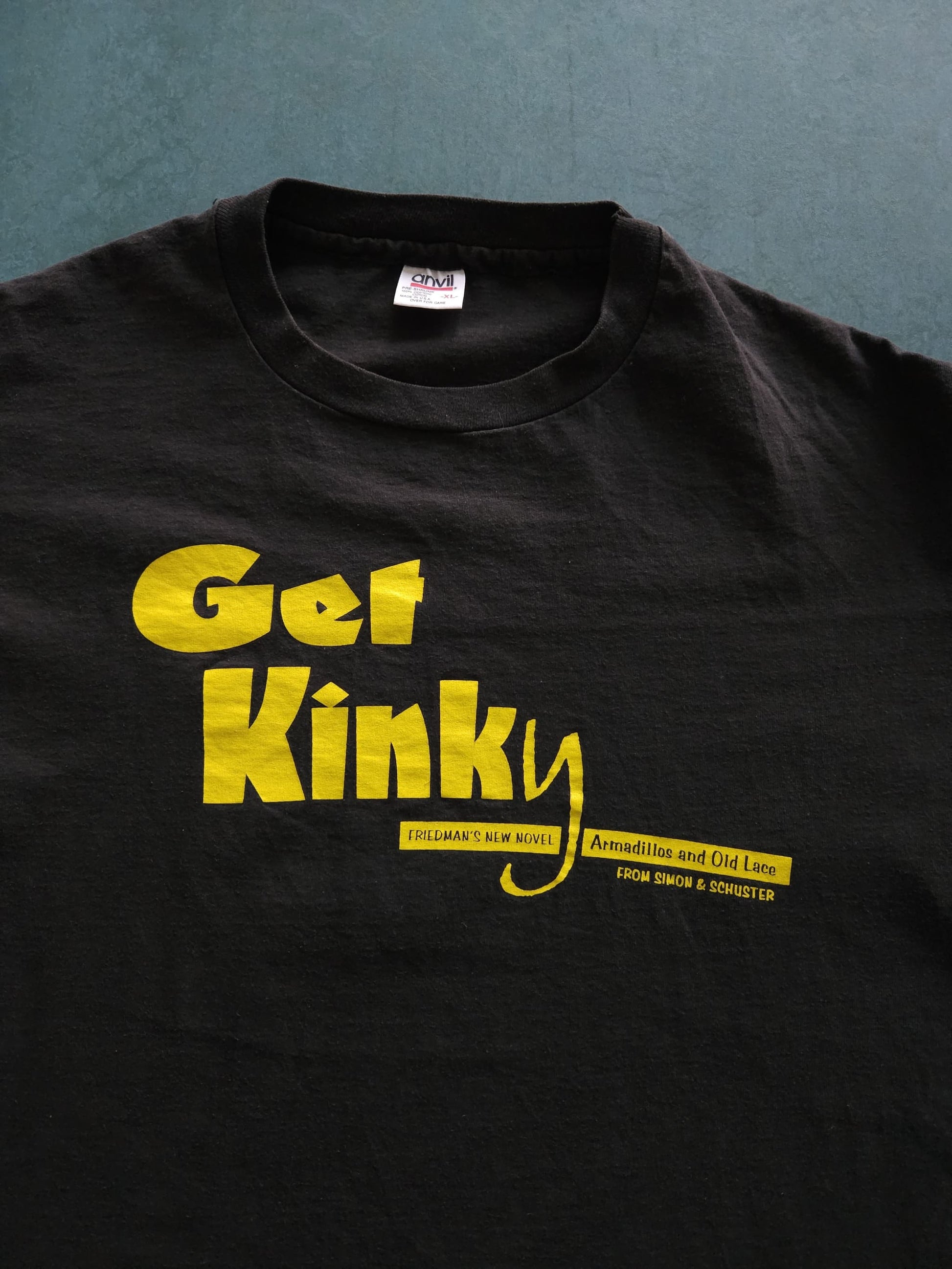 1990s VINTAGE ''GET KINKY'' T-SHIRT [XL]