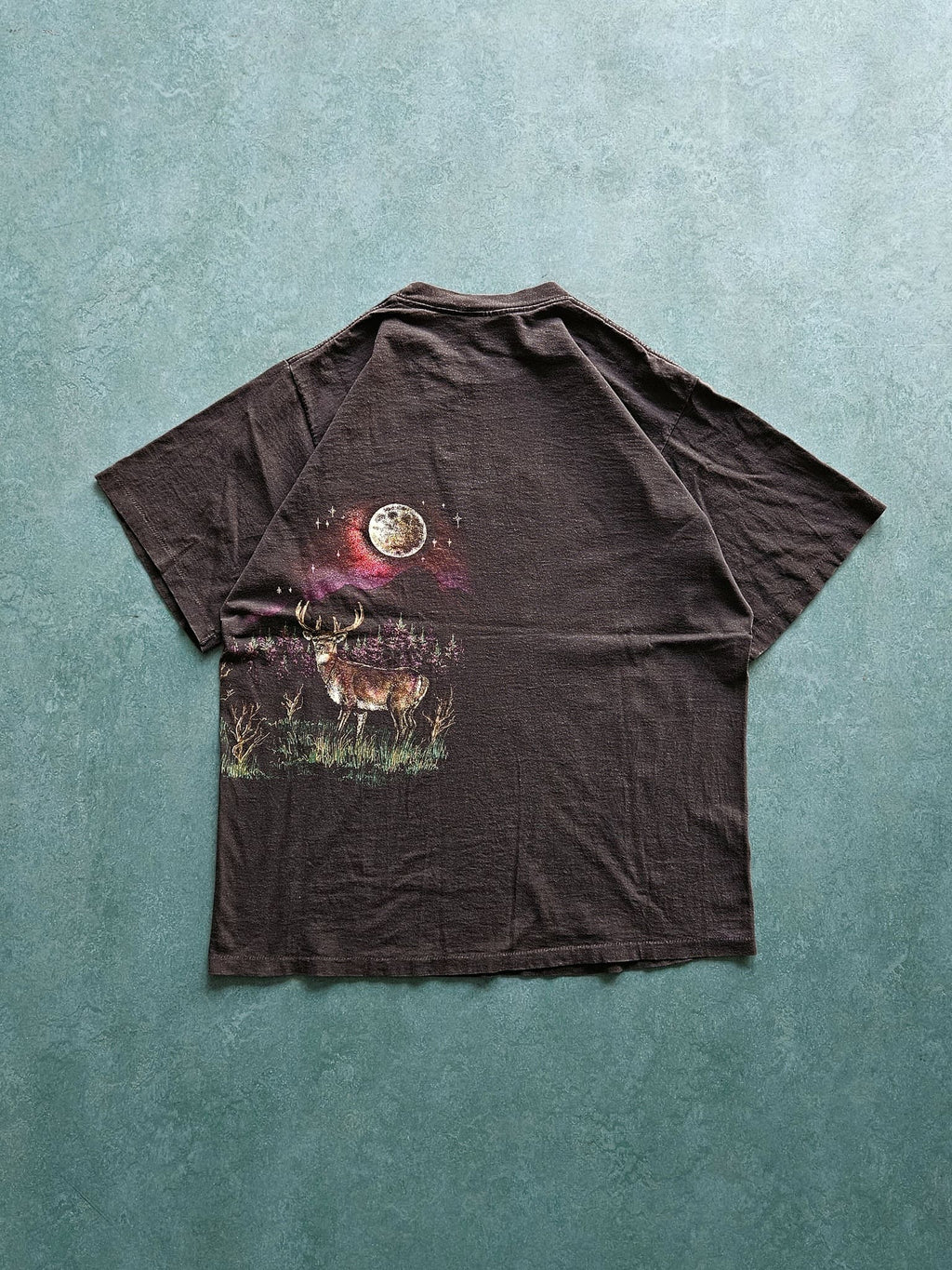 1990s VINTAGE ''HAZELWOODS'' T-SHIRT [XL]