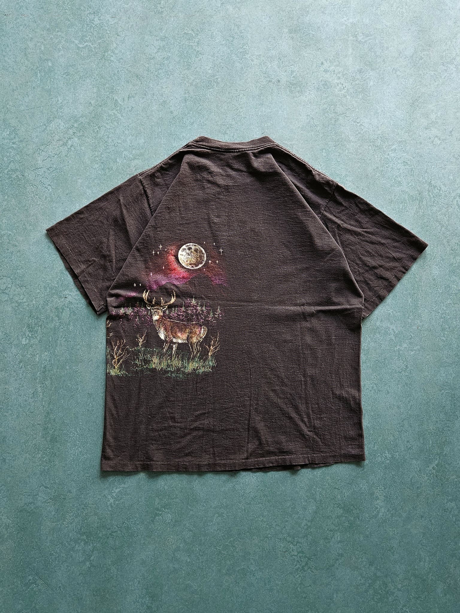 1990s VINTAGE ''HAZELWOODS'' T-SHIRT [XL]