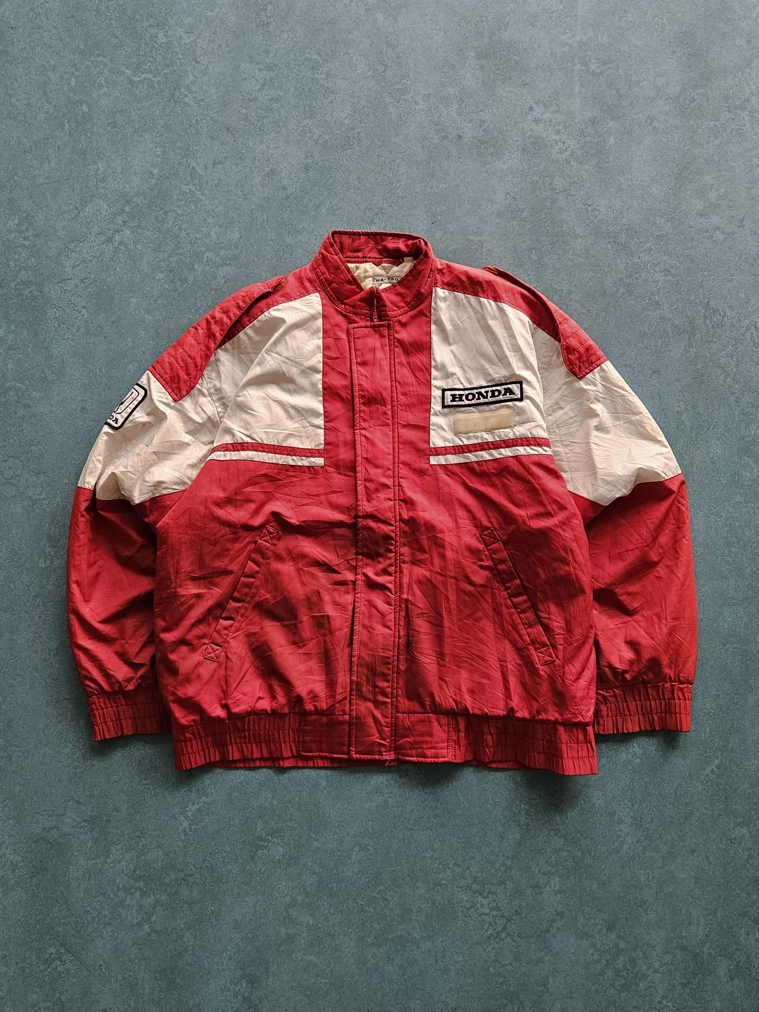 1990s VINTAGE ''HONDA RACING'' JACKET [XL]