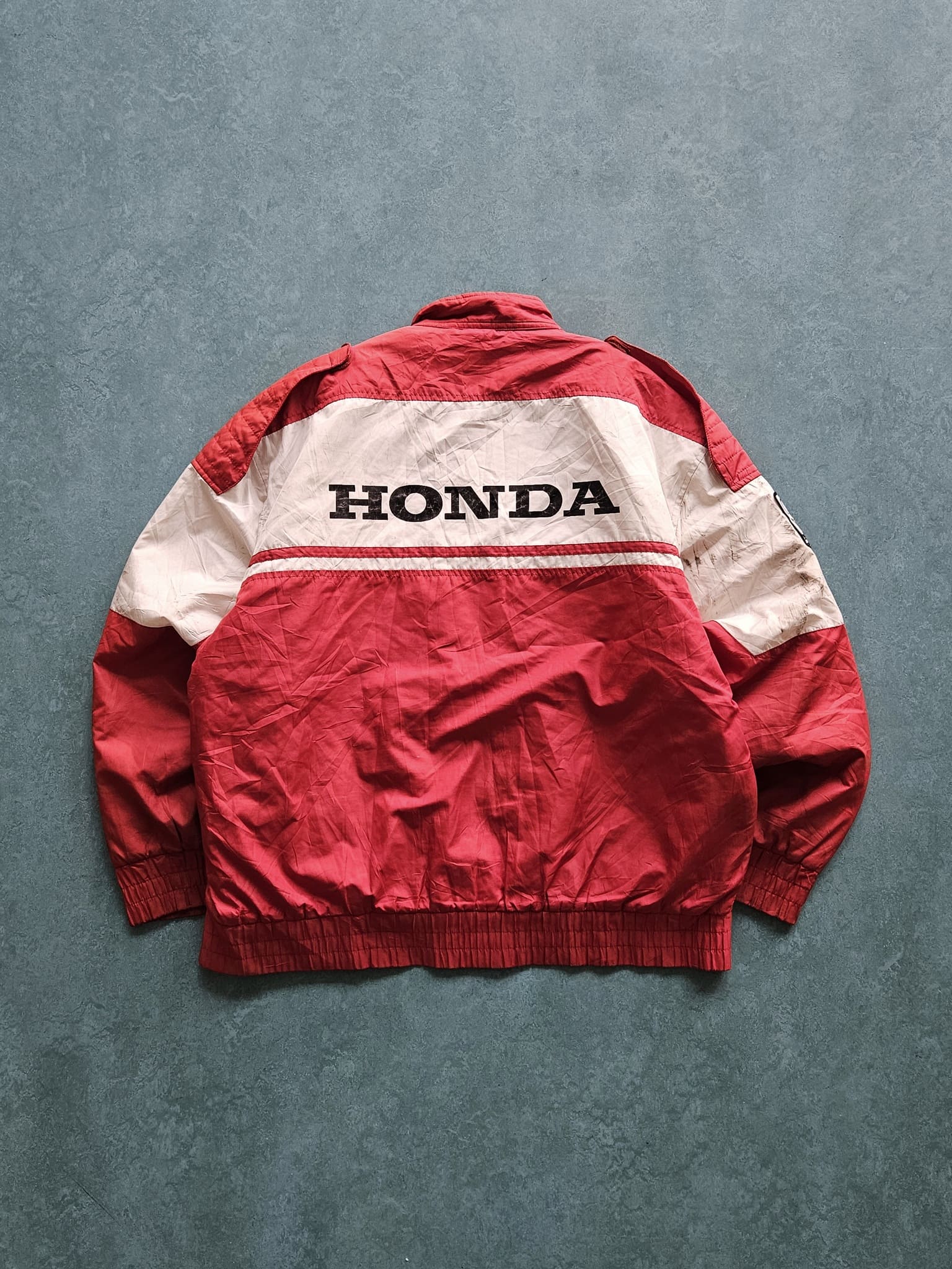 1990s VINTAGE ''HONDA RACING'' JACKET [XL]