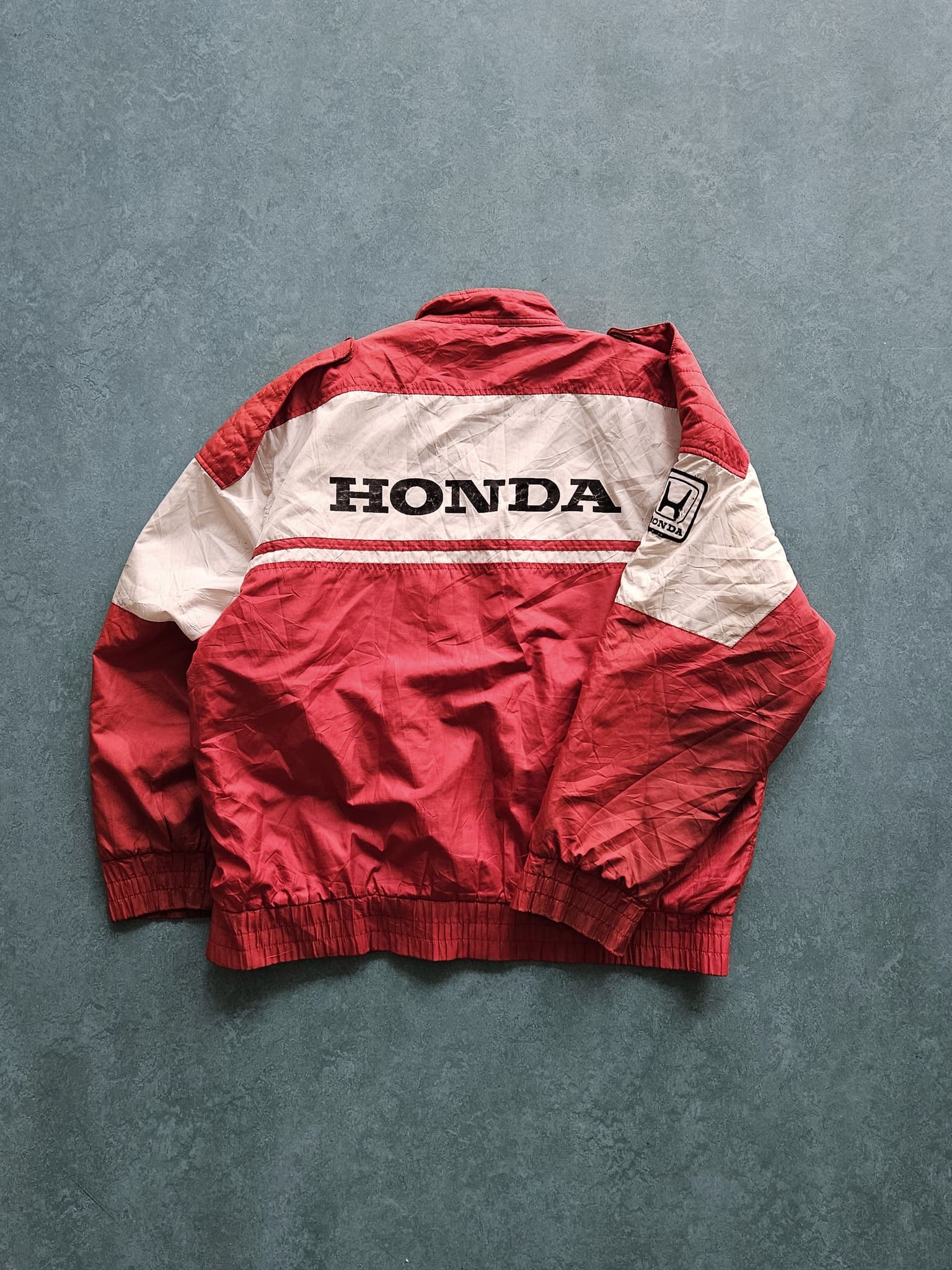 1990s VINTAGE ''HONDA RACING'' JACKET [XL]