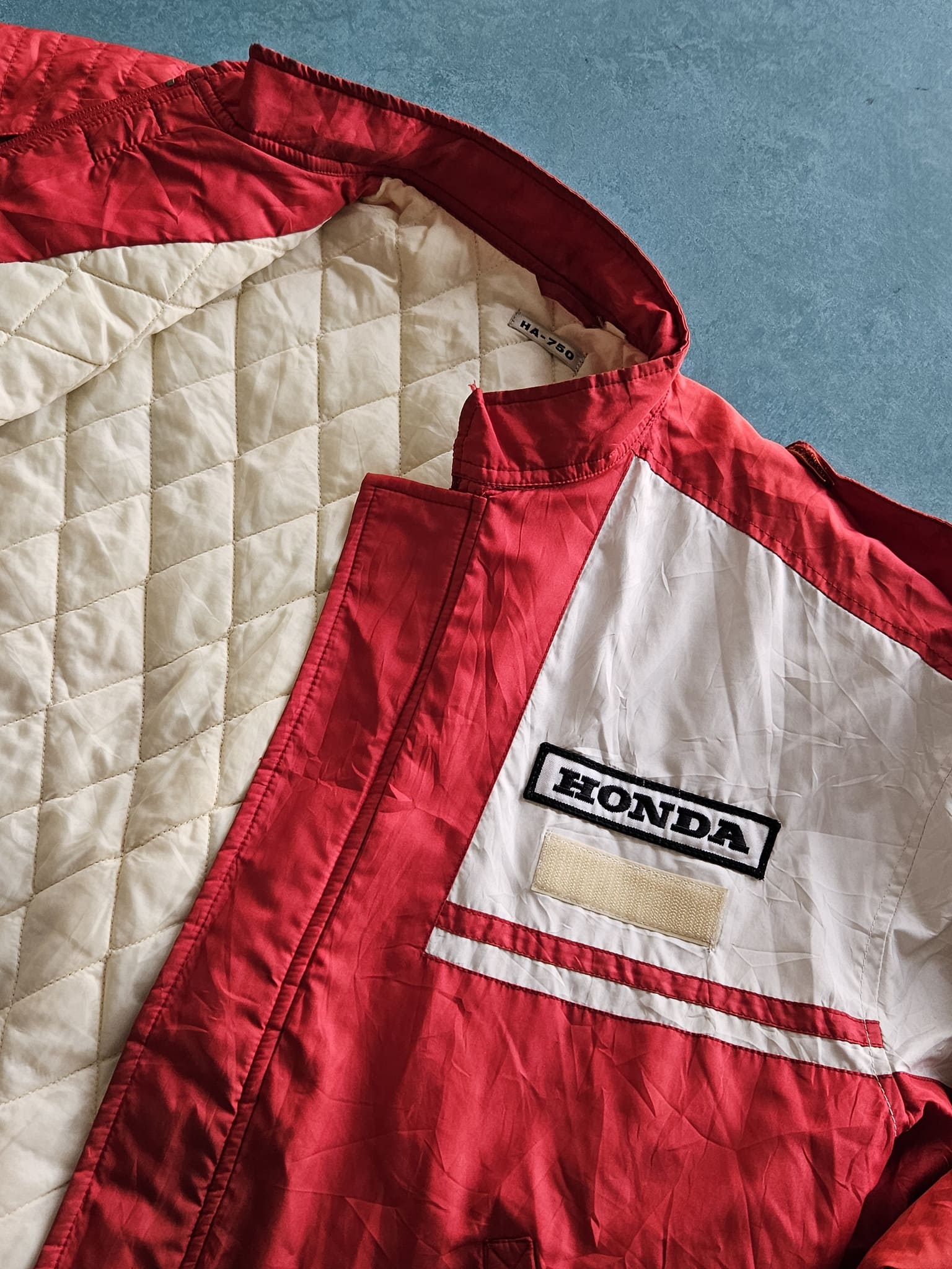 1990s VINTAGE ''HONDA RACING'' JACKET [XL]