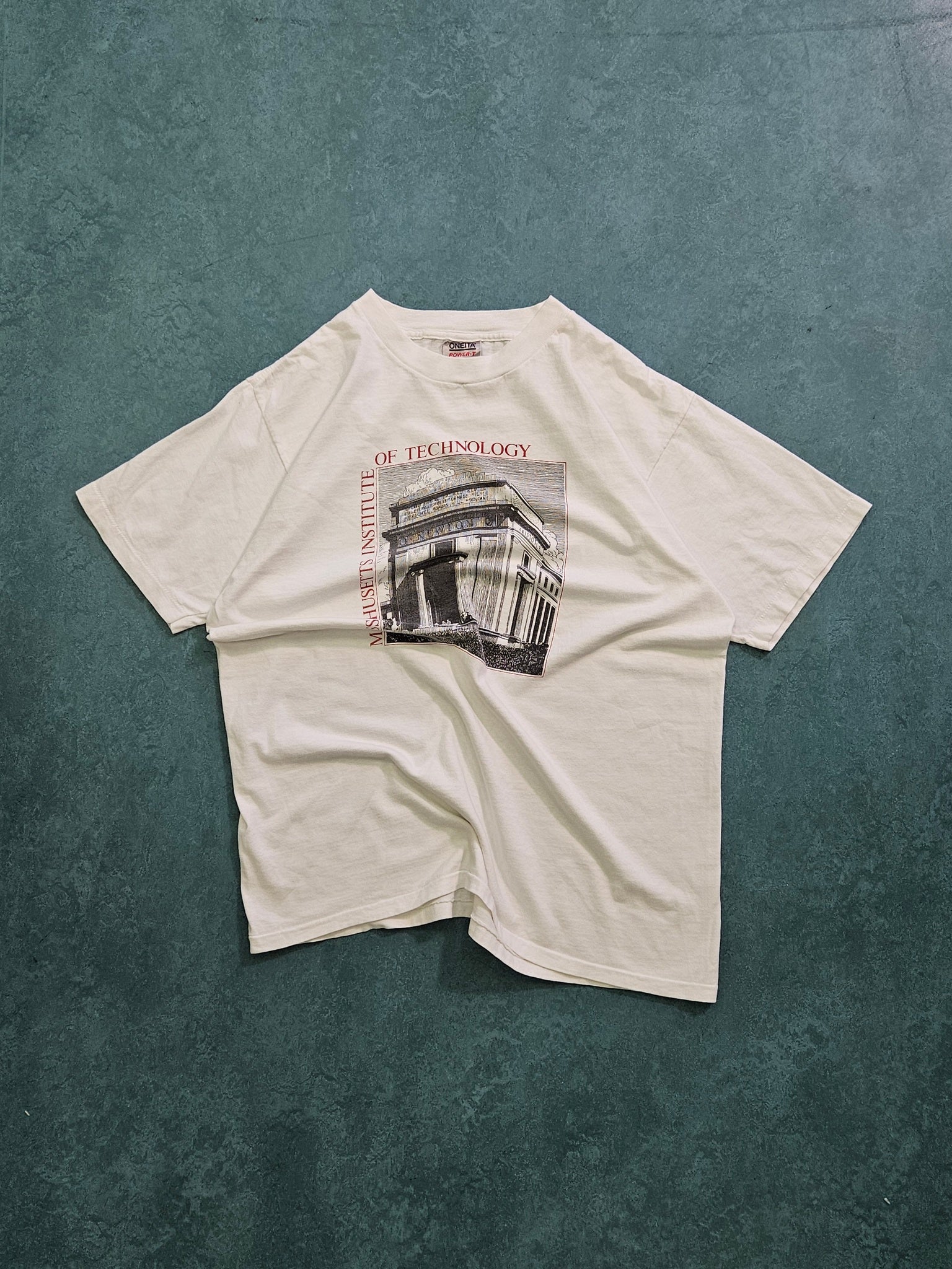 1990s VINTAGE ''INSTITUTE OF TECHNOLOGY'' T-SHIRT [XL]