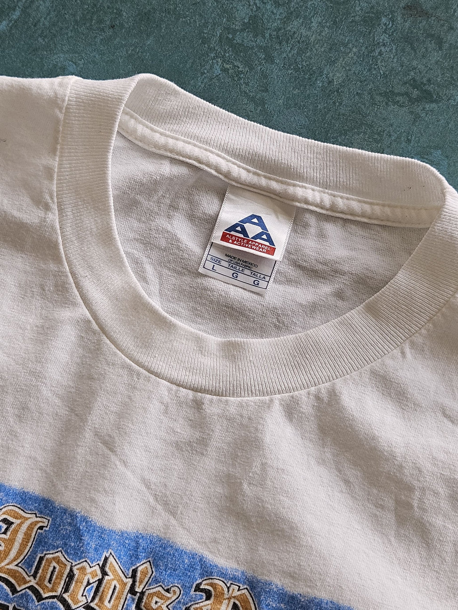 1990s VINTAGE ''LORD'S PRAYER'' T-SHIRT [XL]