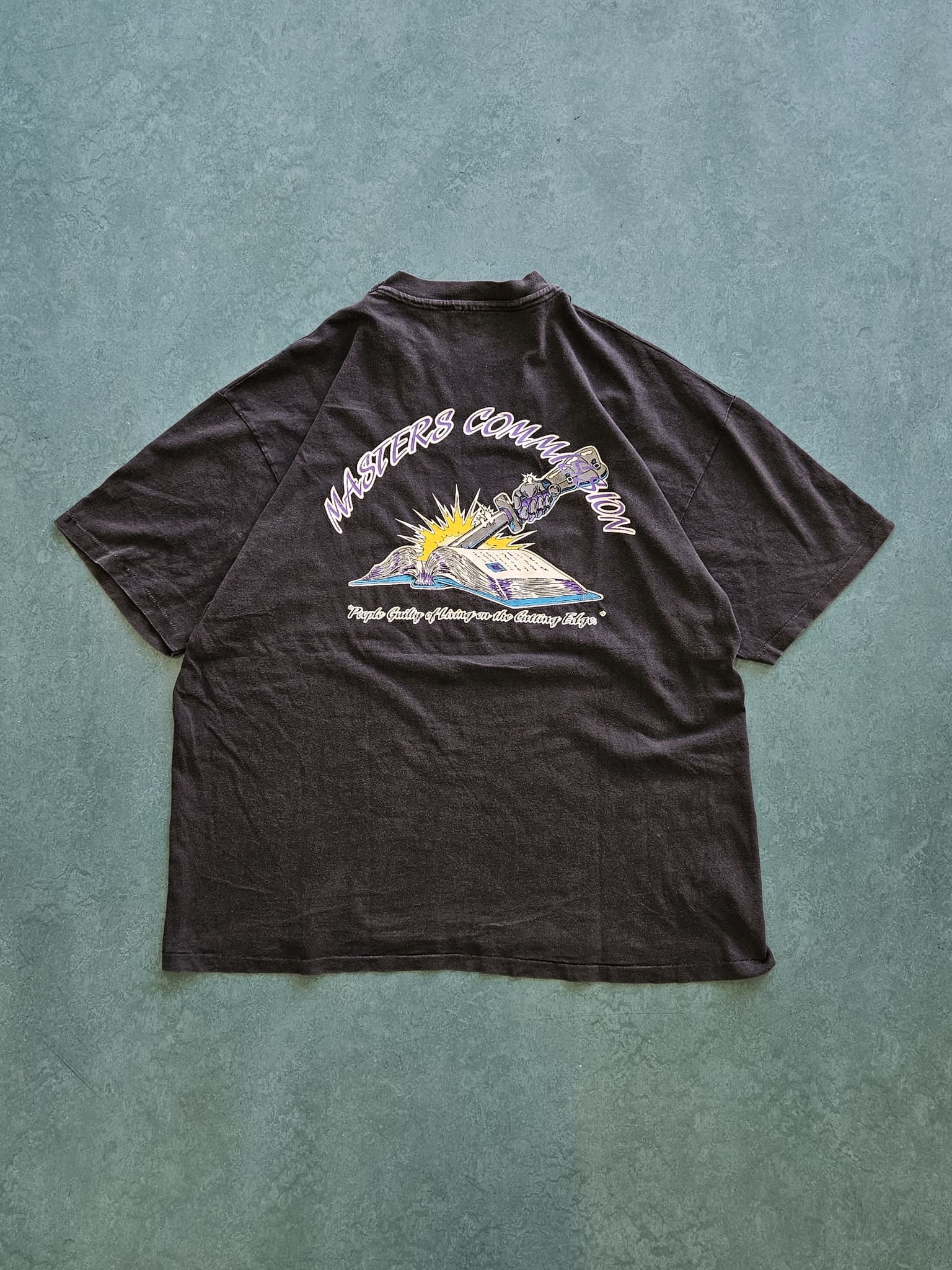 1990s VINTAGE ''MASTERS COMMISSION'' T-SHIRT [XL]