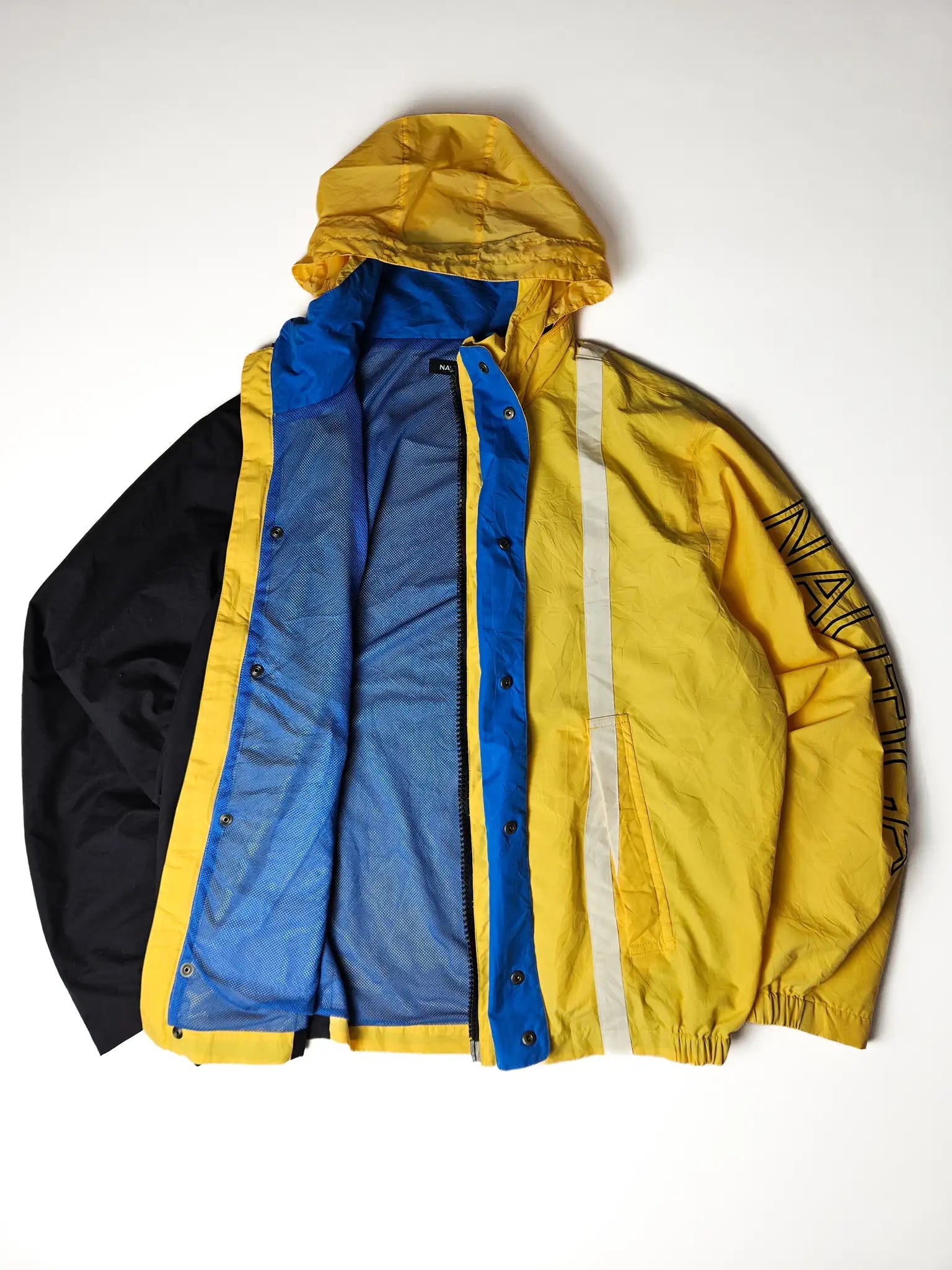 Nautica vintage sailing jacket flatlay Japan Market XL
