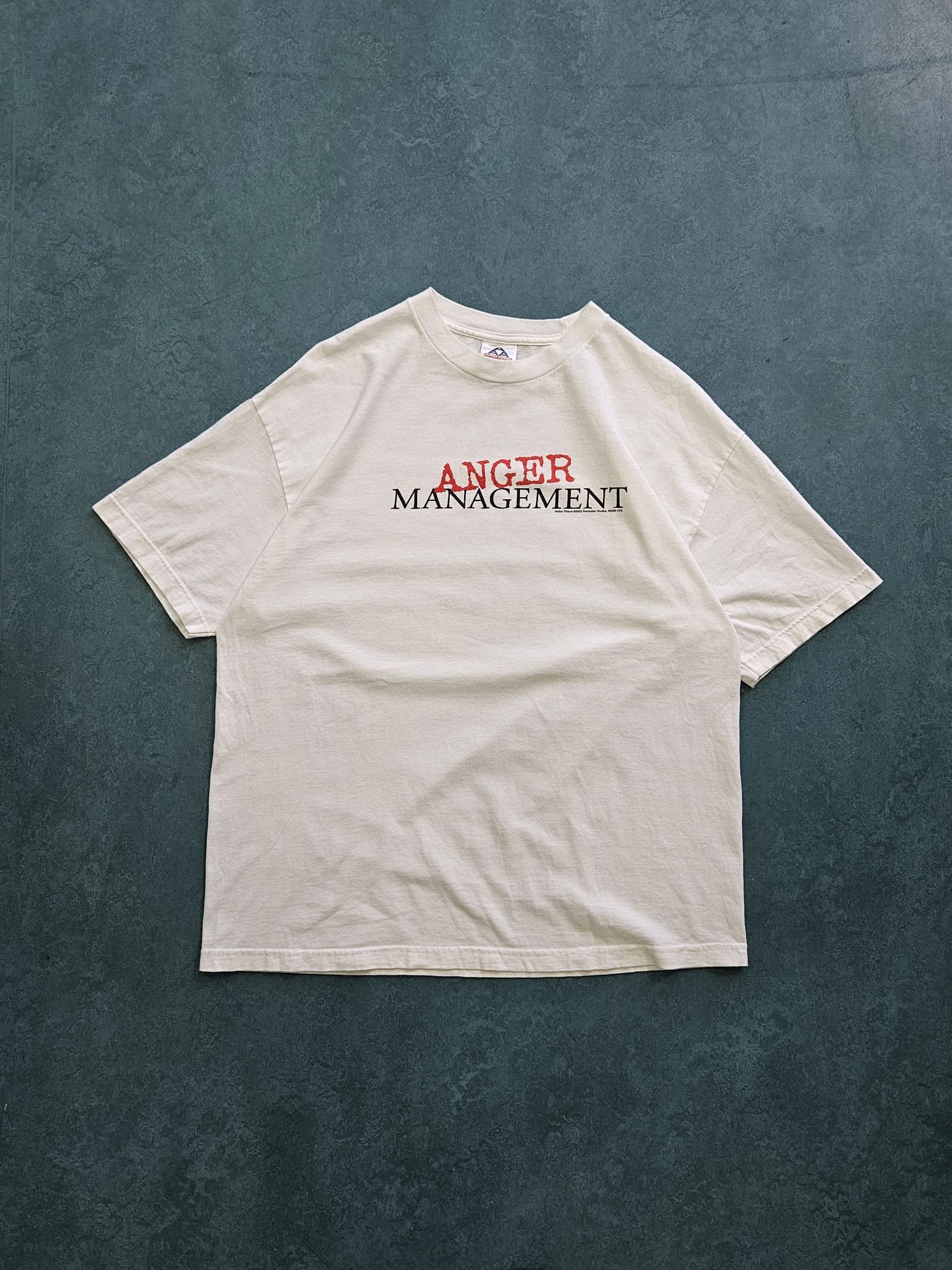 2000s VINTAGE ''ANGER MANAGEMENT'' T-SHIRT [XL]