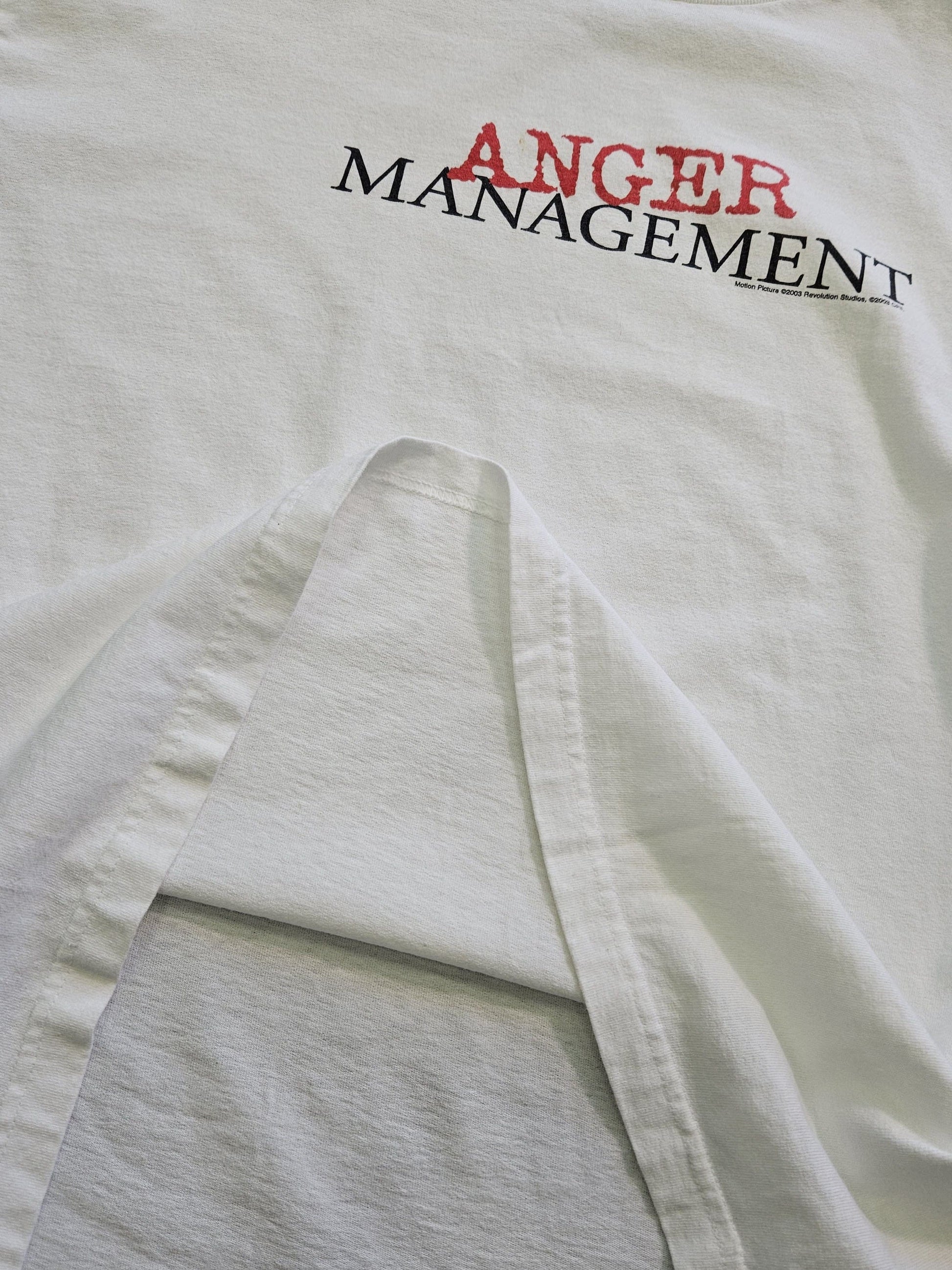 2000s VINTAGE ''ANGER MANAGEMENT'' T-SHIRT [XL]