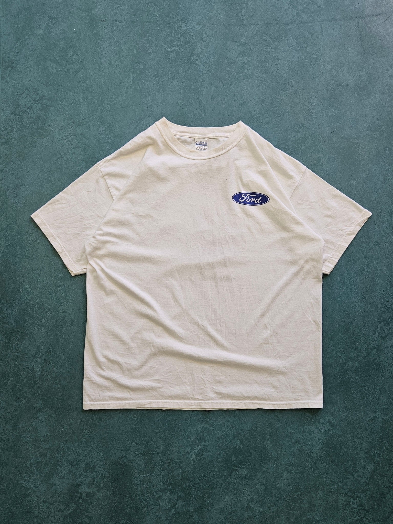 2000s VINTAGE ''FORD MUSTANG RACING'' T-SHIRT [XL]