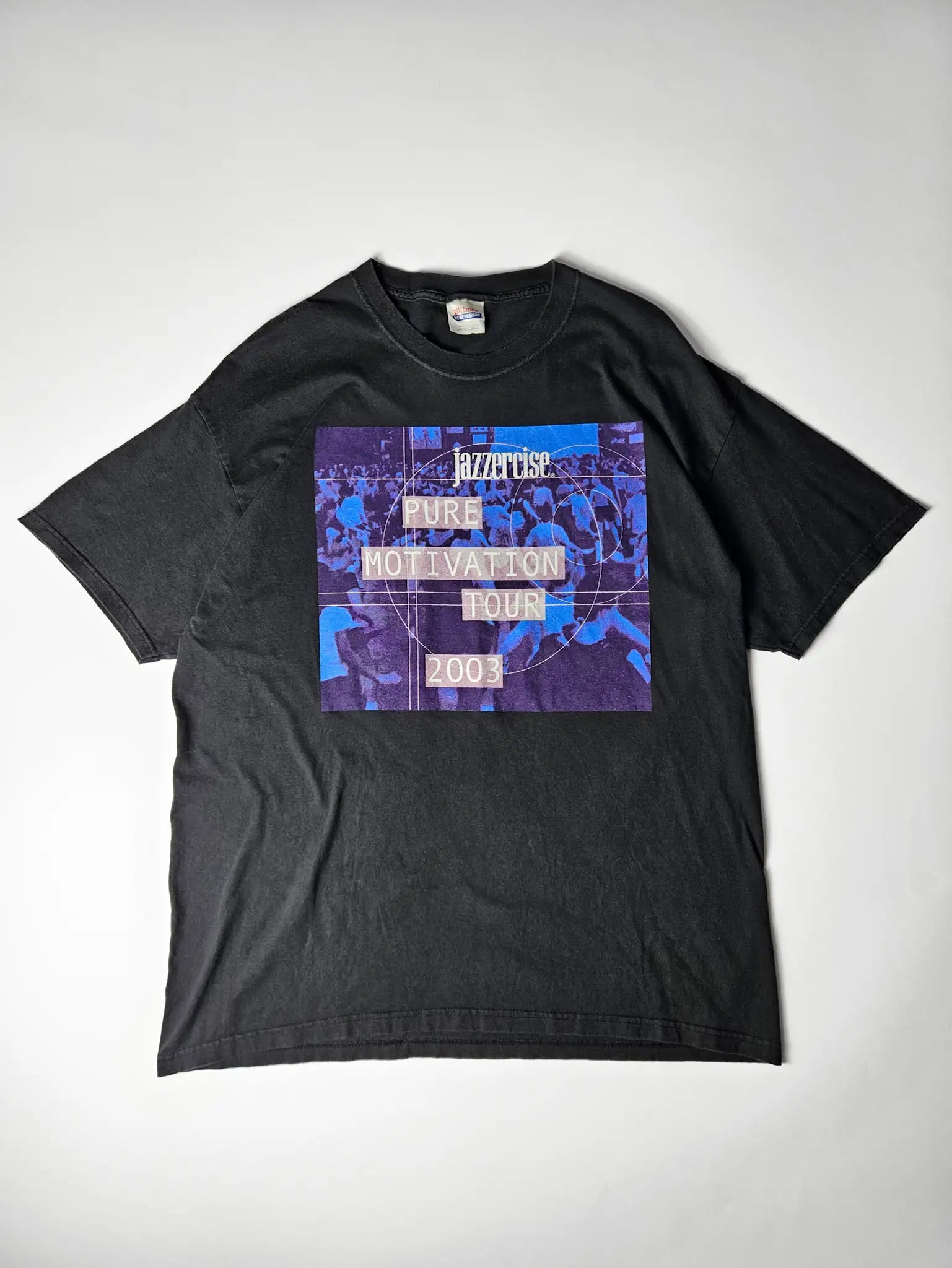 2003 Hanes Vintage Jazzercise T-Shirt “Pure Motivation Tour” [XL]