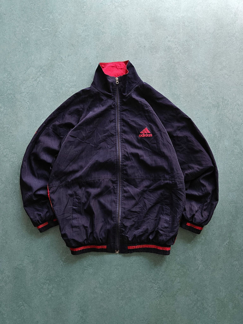 1990s VINTAGE ''ADIDAS TRACK'' JACKET [XL]