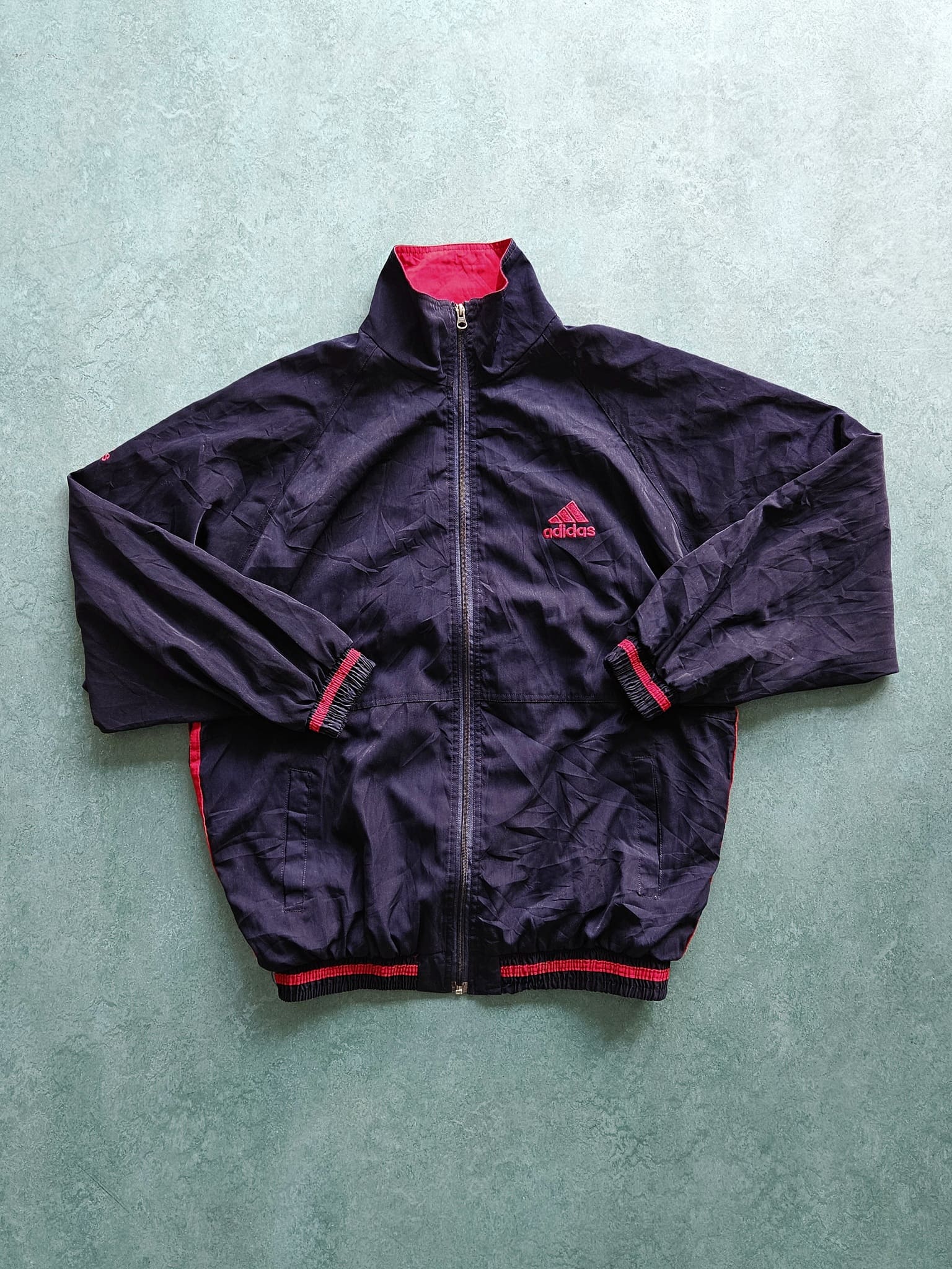 1990s VINTAGE ''ADIDAS TRACK'' JACKET [XL]