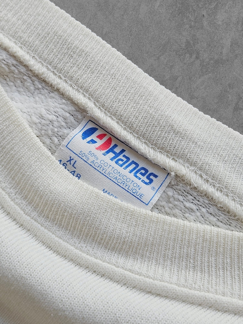 80s HANES ''HARD ROCK CAFE NY'' SWEATSHIRT [XL]