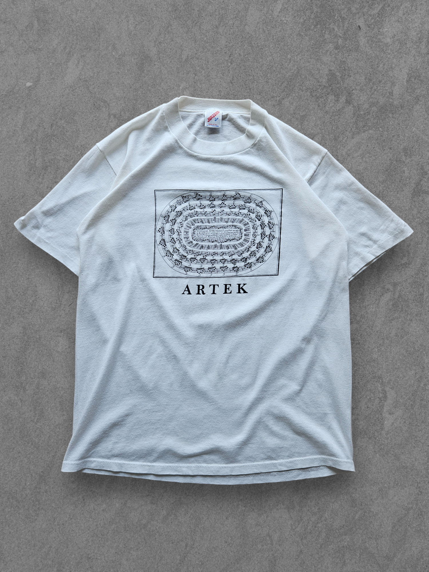 Artek: The Art of the Early Keyboard tee from 1989