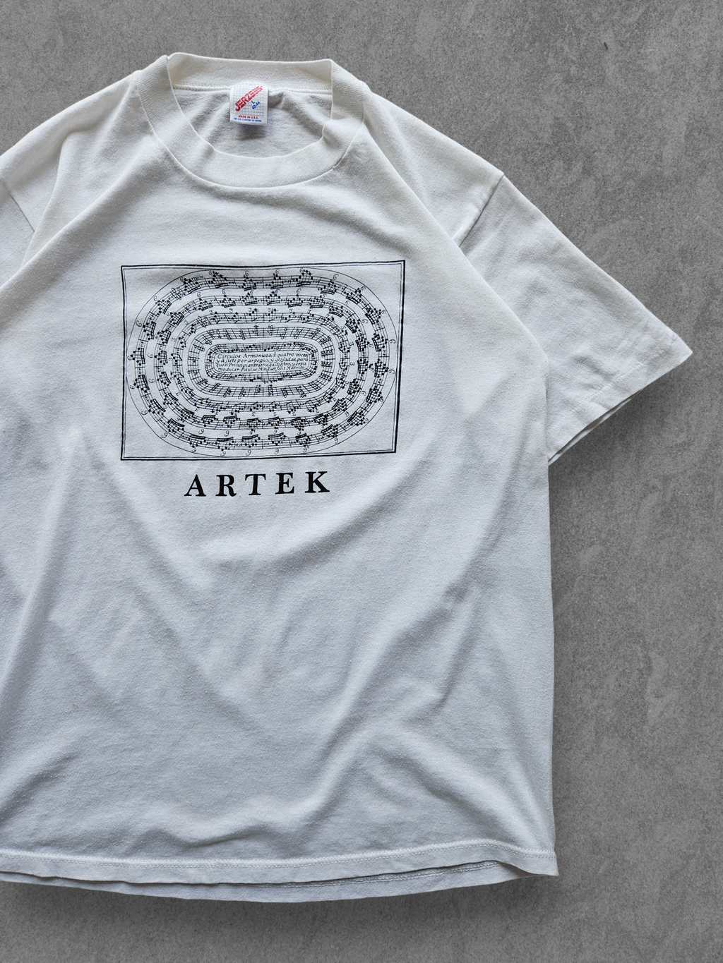 80s JERZEES ''ARTEK'' T-SHIRT [L]