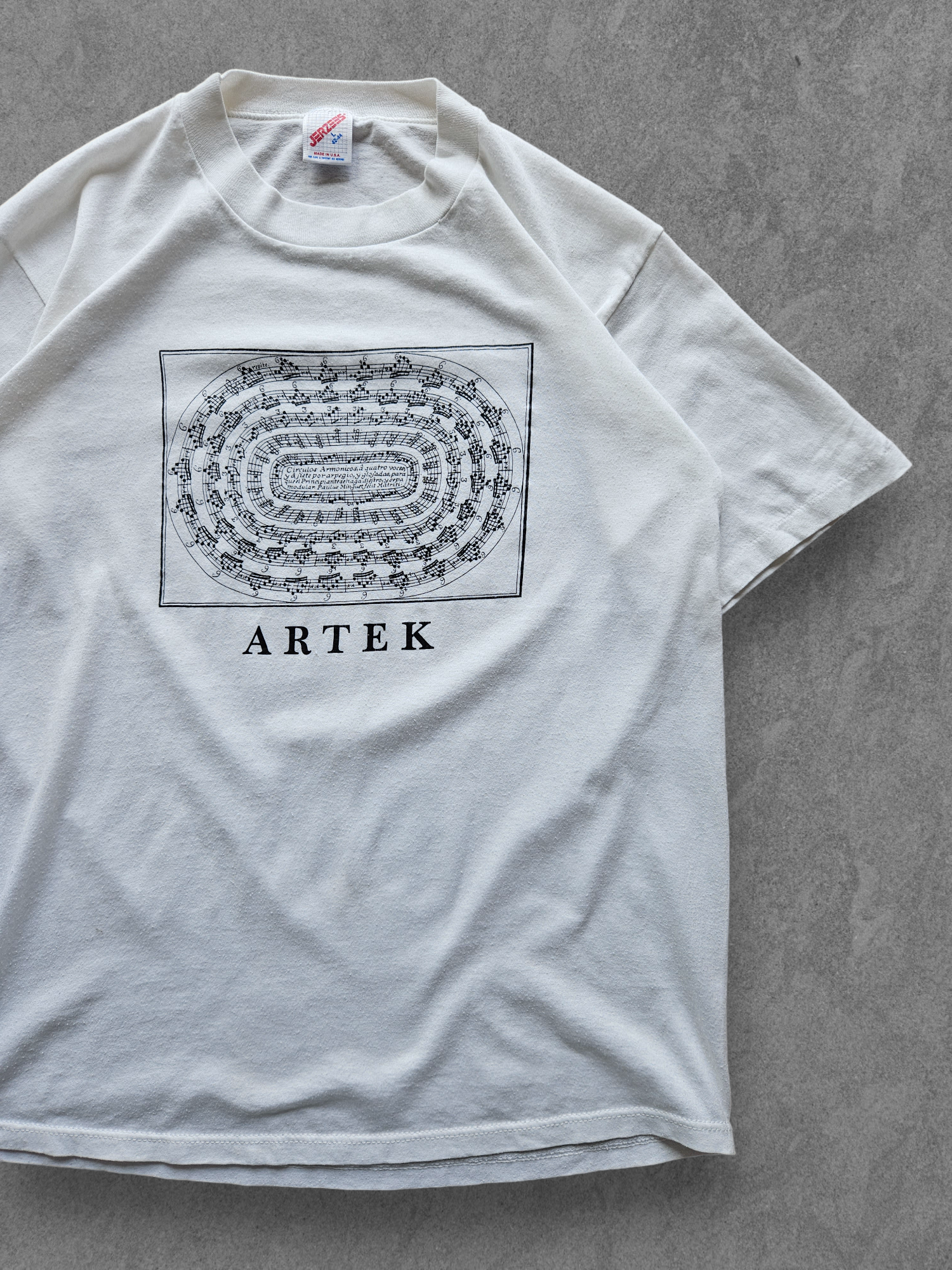 80s JERZEES ''ARTEK'' T-SHIRT [L]