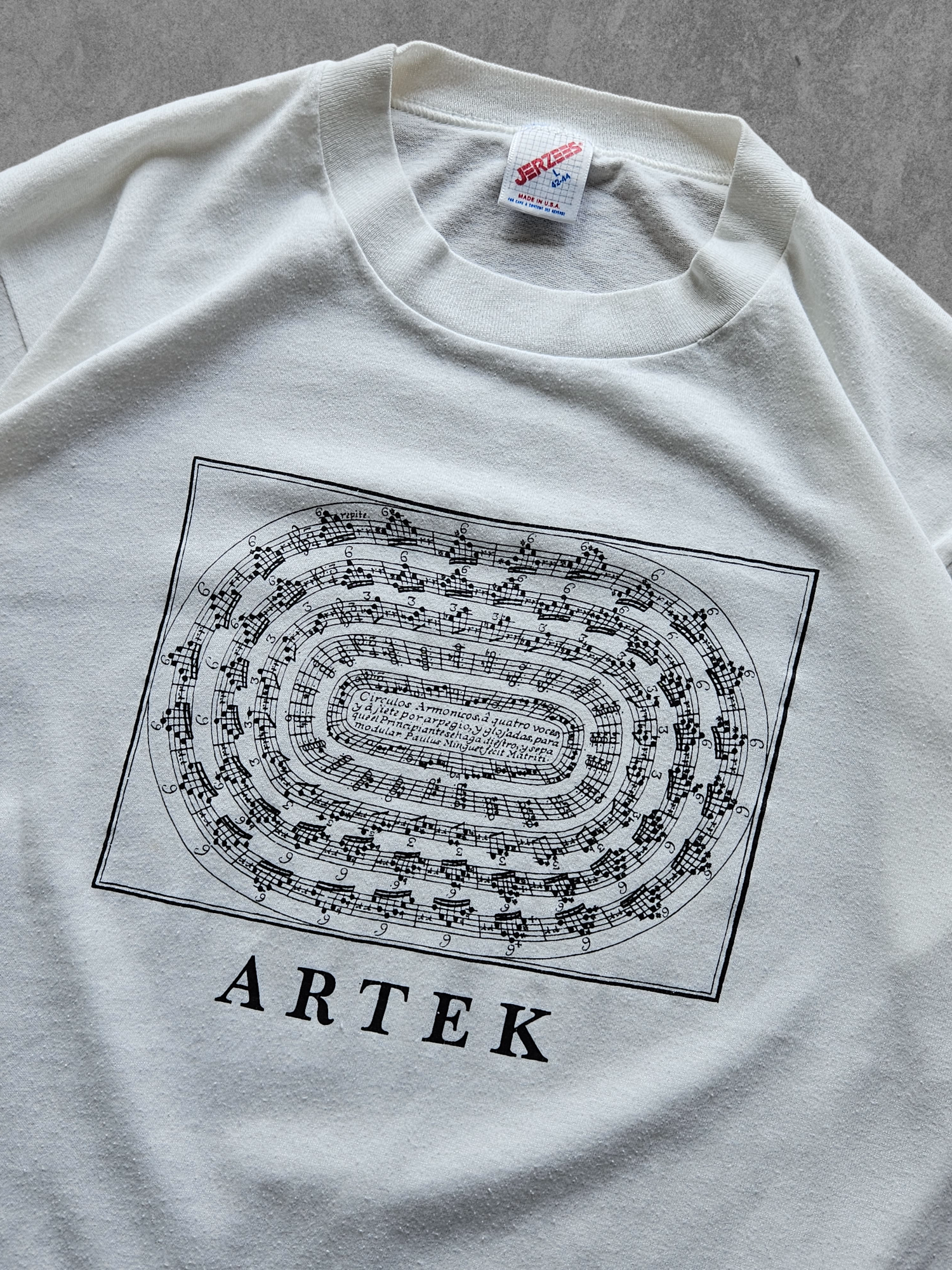 80s JERZEES ''ARTEK'' T-SHIRT [L]