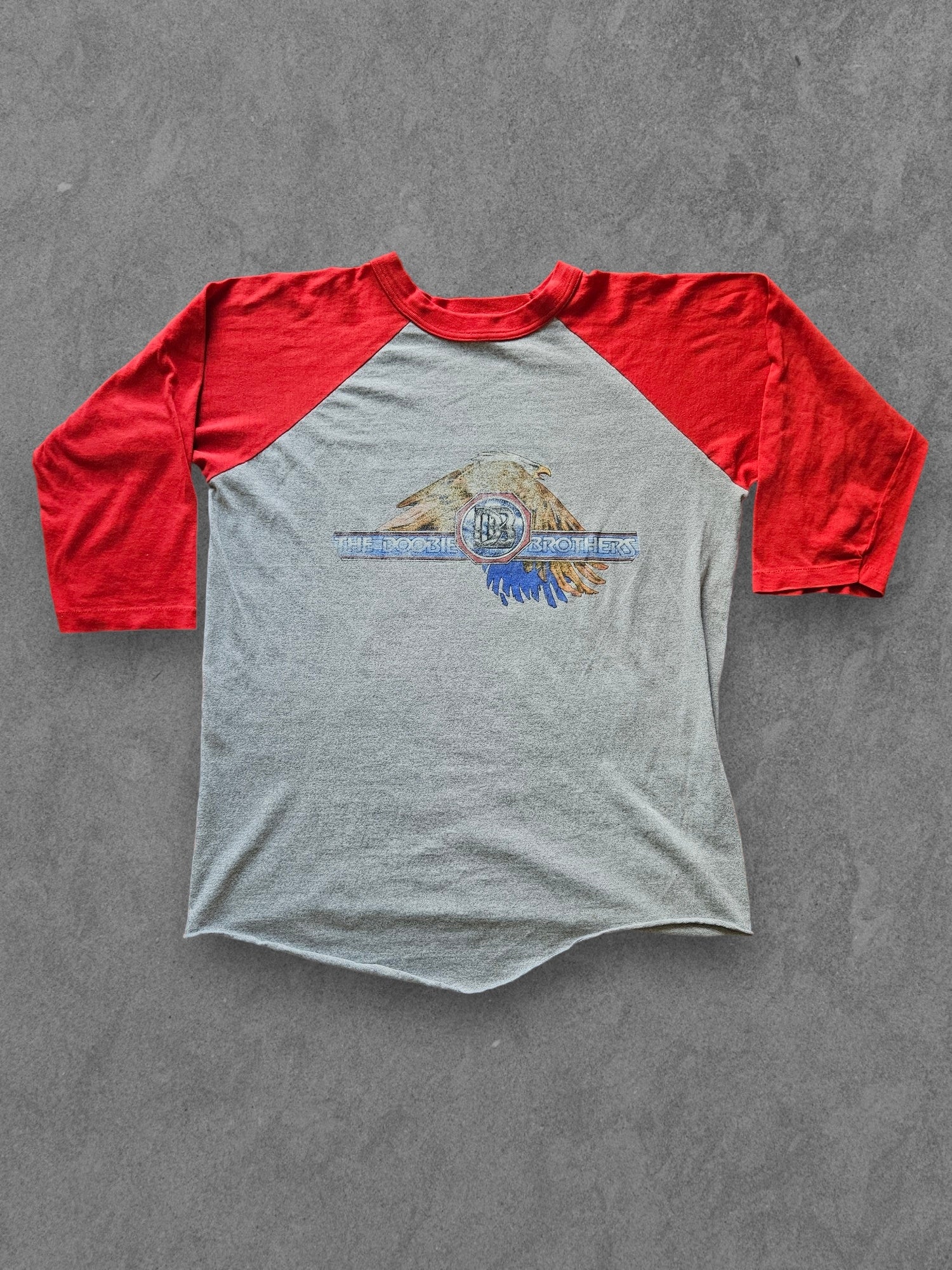 80s ''DOOBIE BROTHERS 1980 TOUR'' T-SHIRT [L]