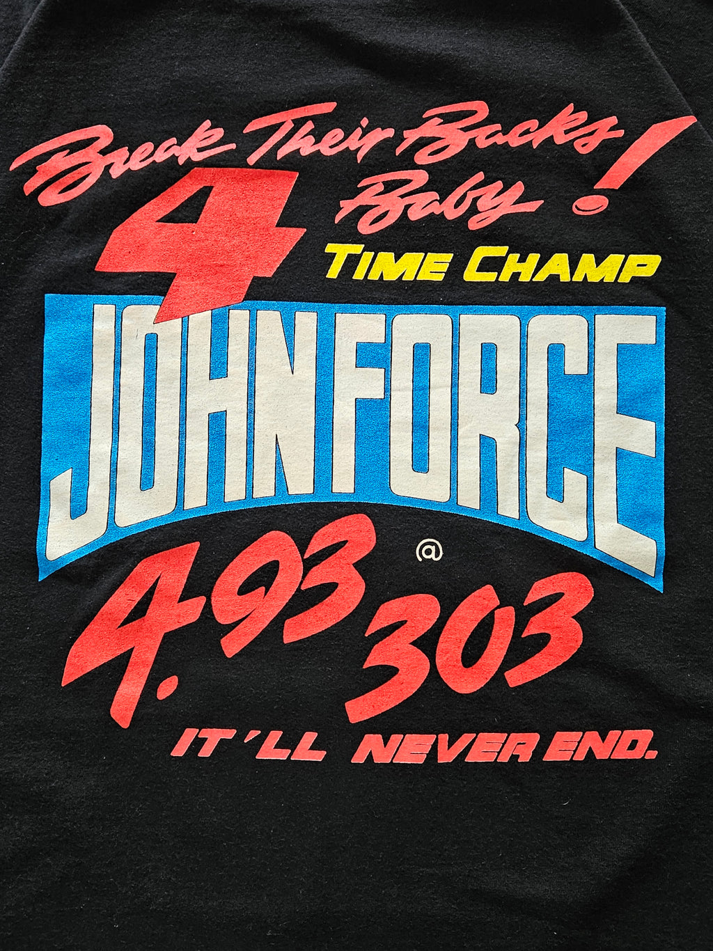 90s ALL SPORT ''NIGHTMARE TOUR'' T-SHIRT [L]