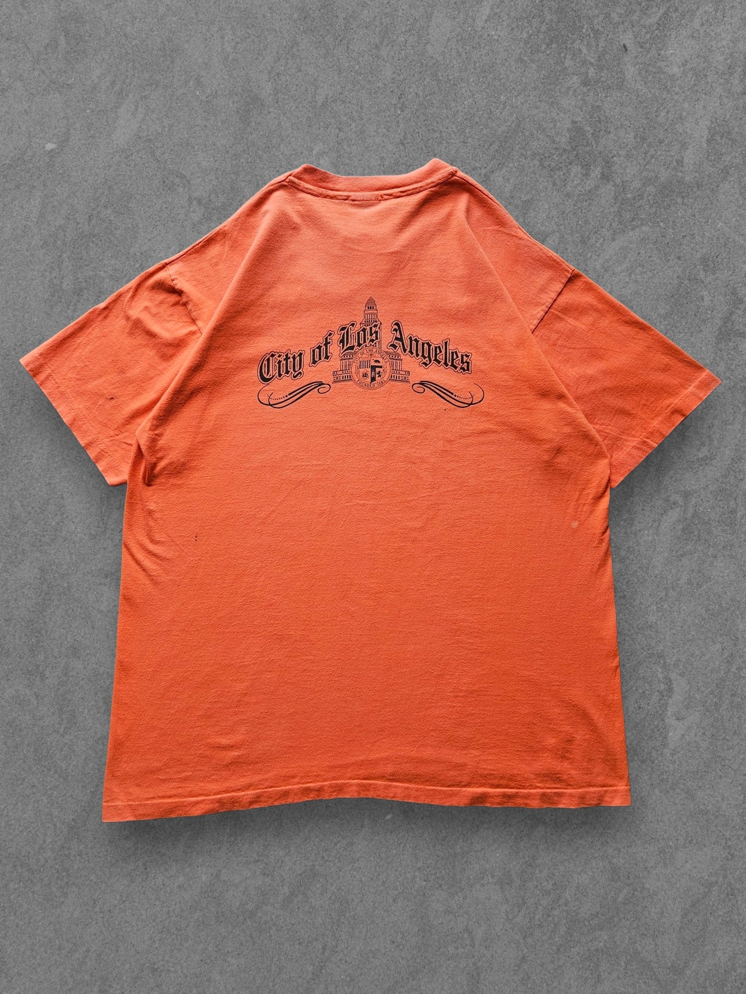 90s ANVIL ''CITY OF LOS ANGELES'' T-SHIRT [XXL]