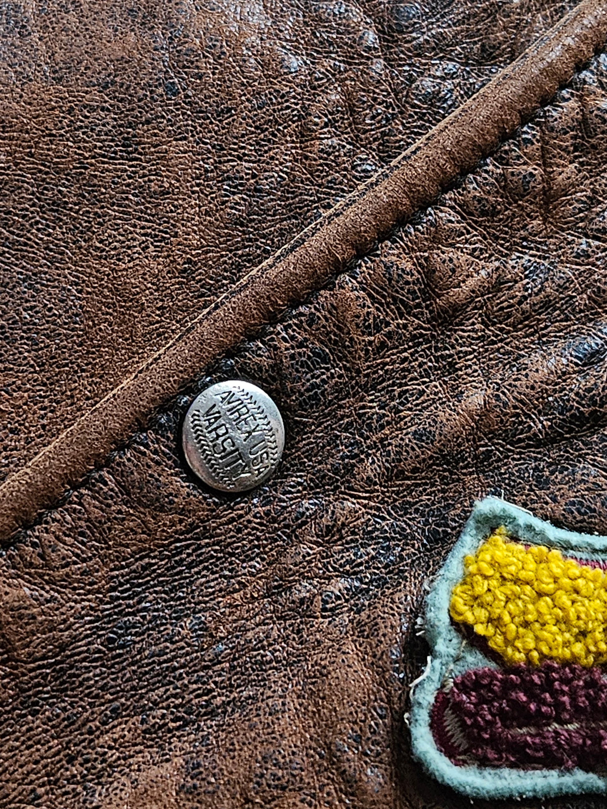 90s AVIREX "SOUTH DRUM USA" JACKET [XL]