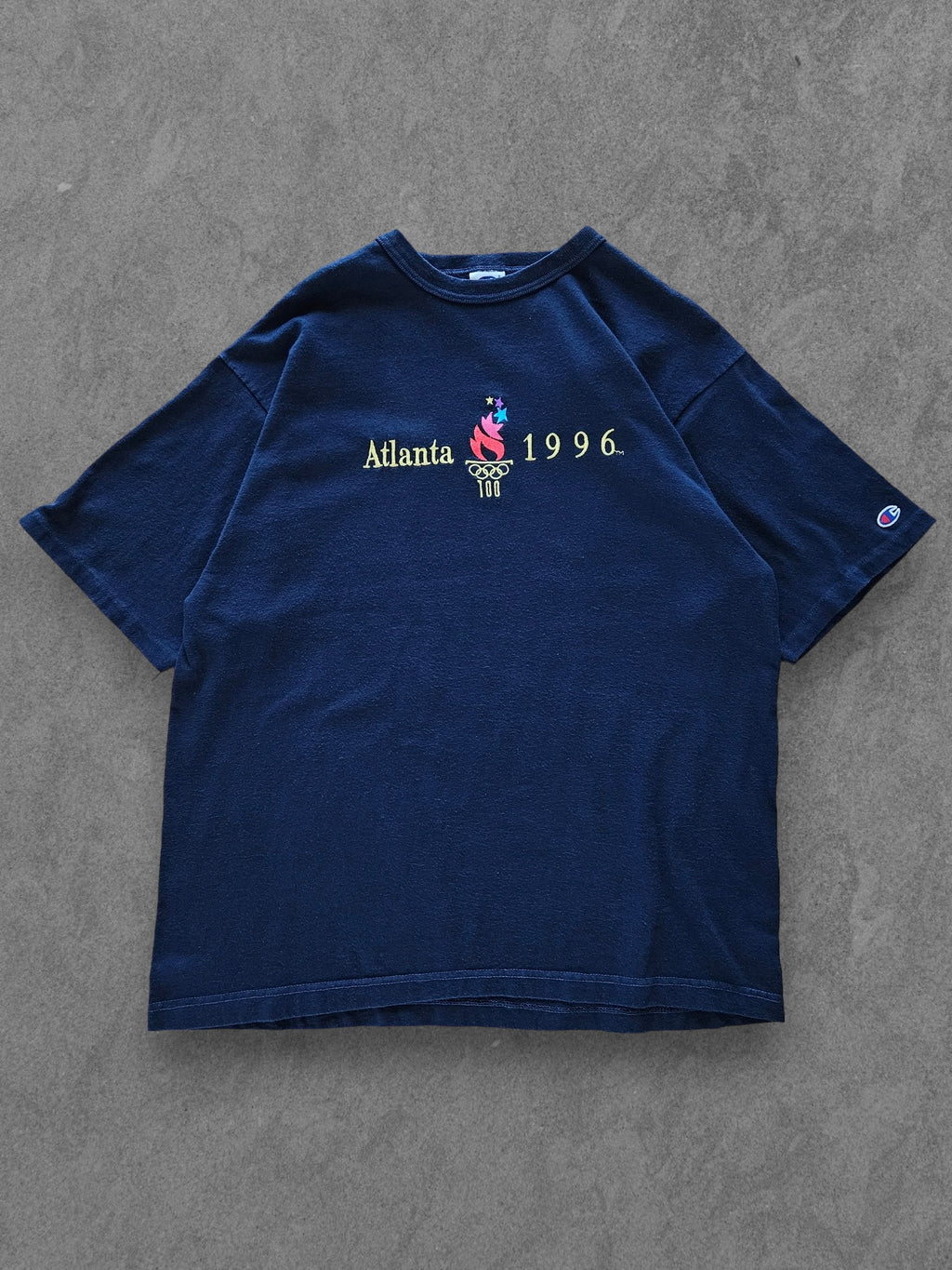 90s CHAMPION ''1996 ATLANTA OLYMPICS'' T-SHIRT [XXL]