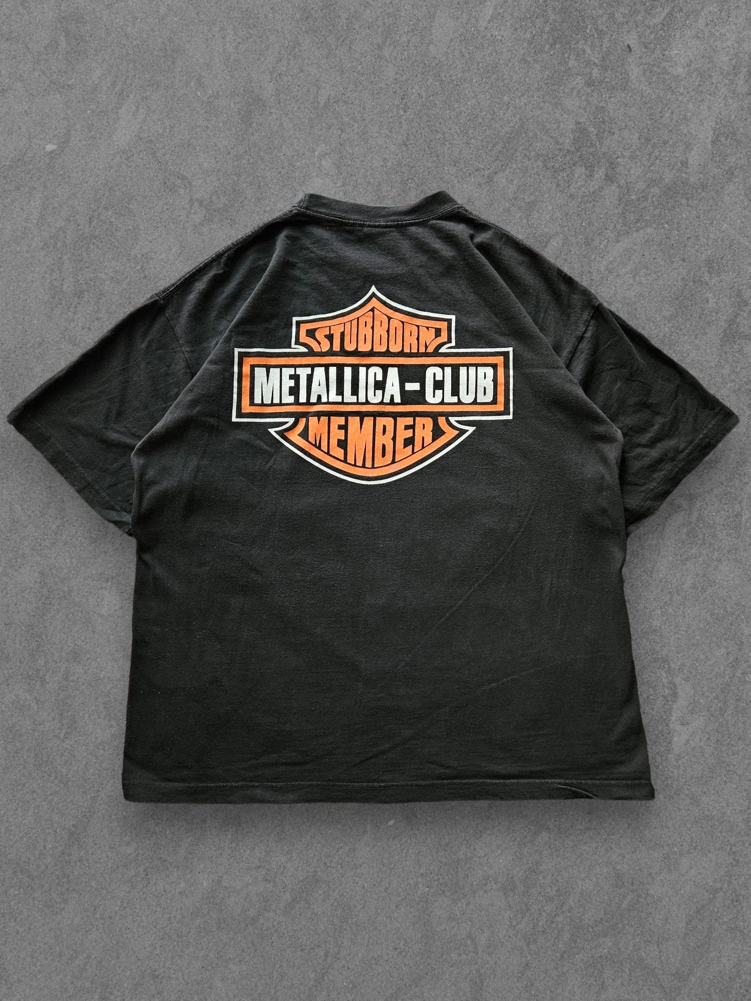 90s GIANT ''METALLICA RUSHMORE'' T-SHIRT [XL]