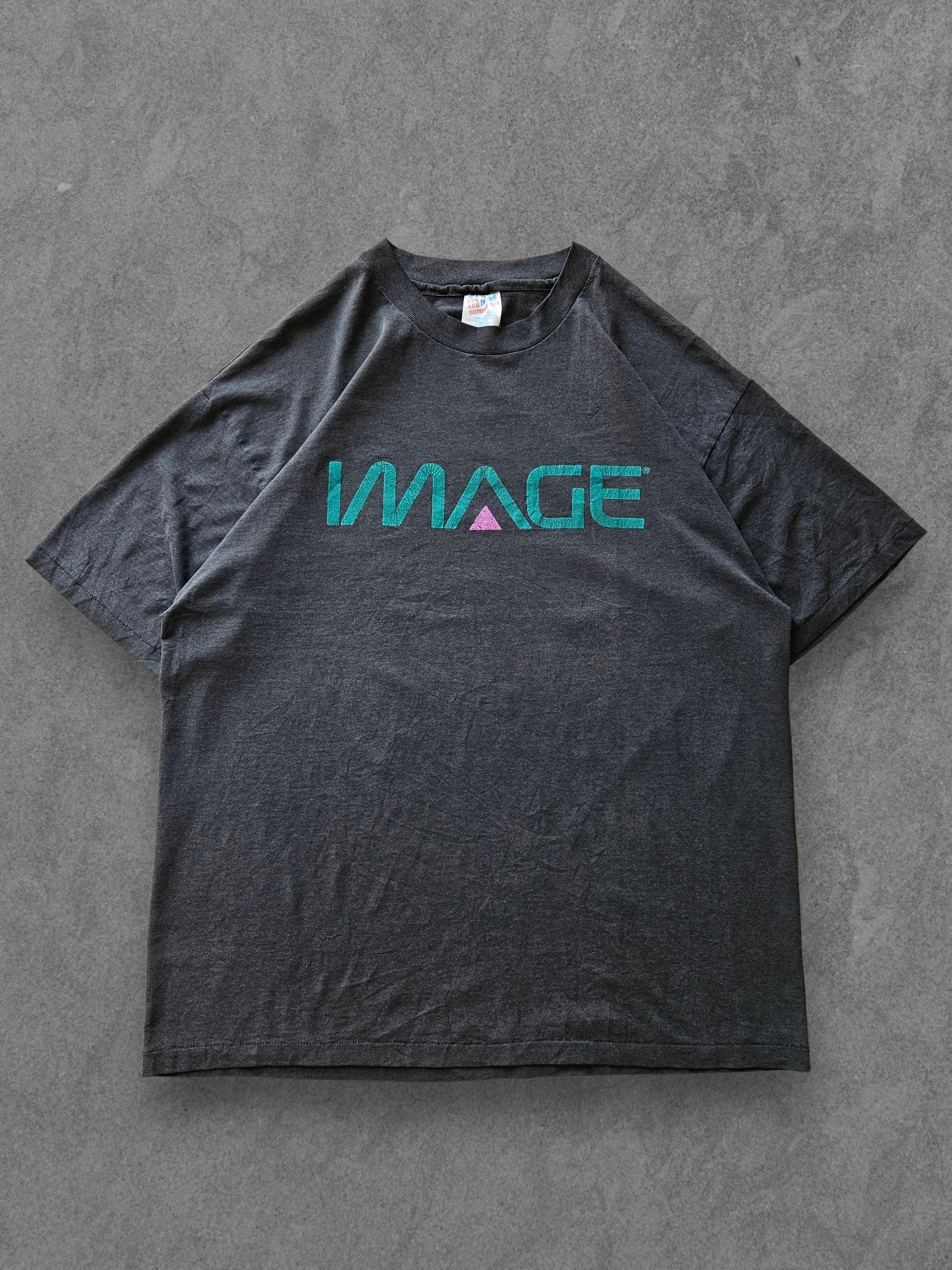 90s HANES ''IMAGE'' T-SHIRT [XL]