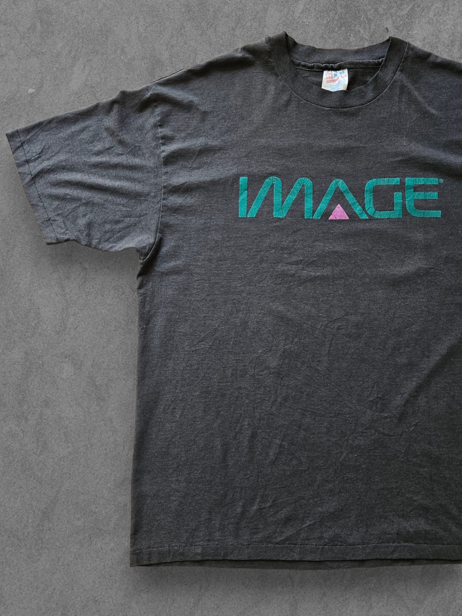 90s HANES ''IMAGE'' T-SHIRT [XL]