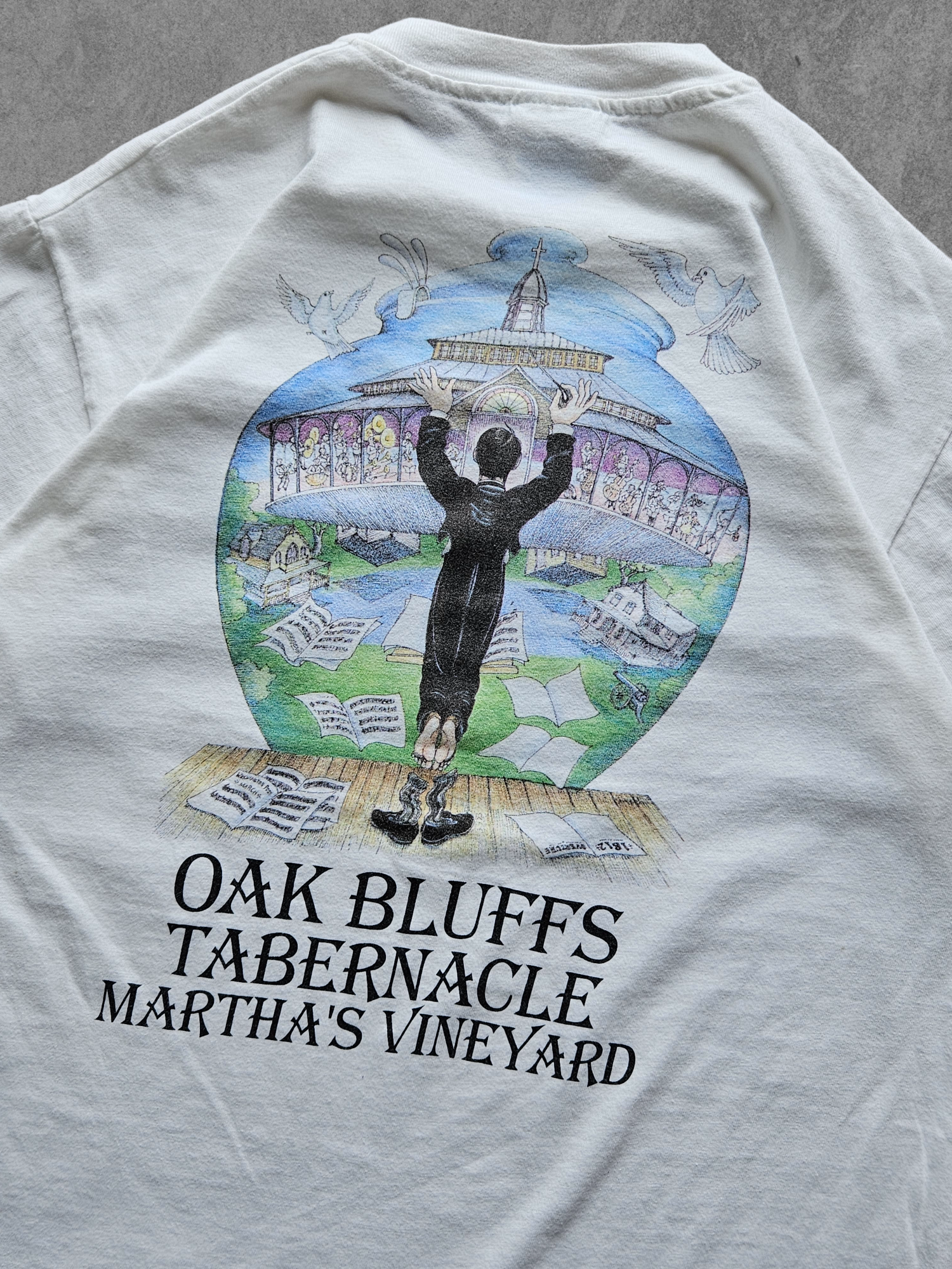 90s HANES ''POPS ORCHESTRA'' T-SHIRT [M]