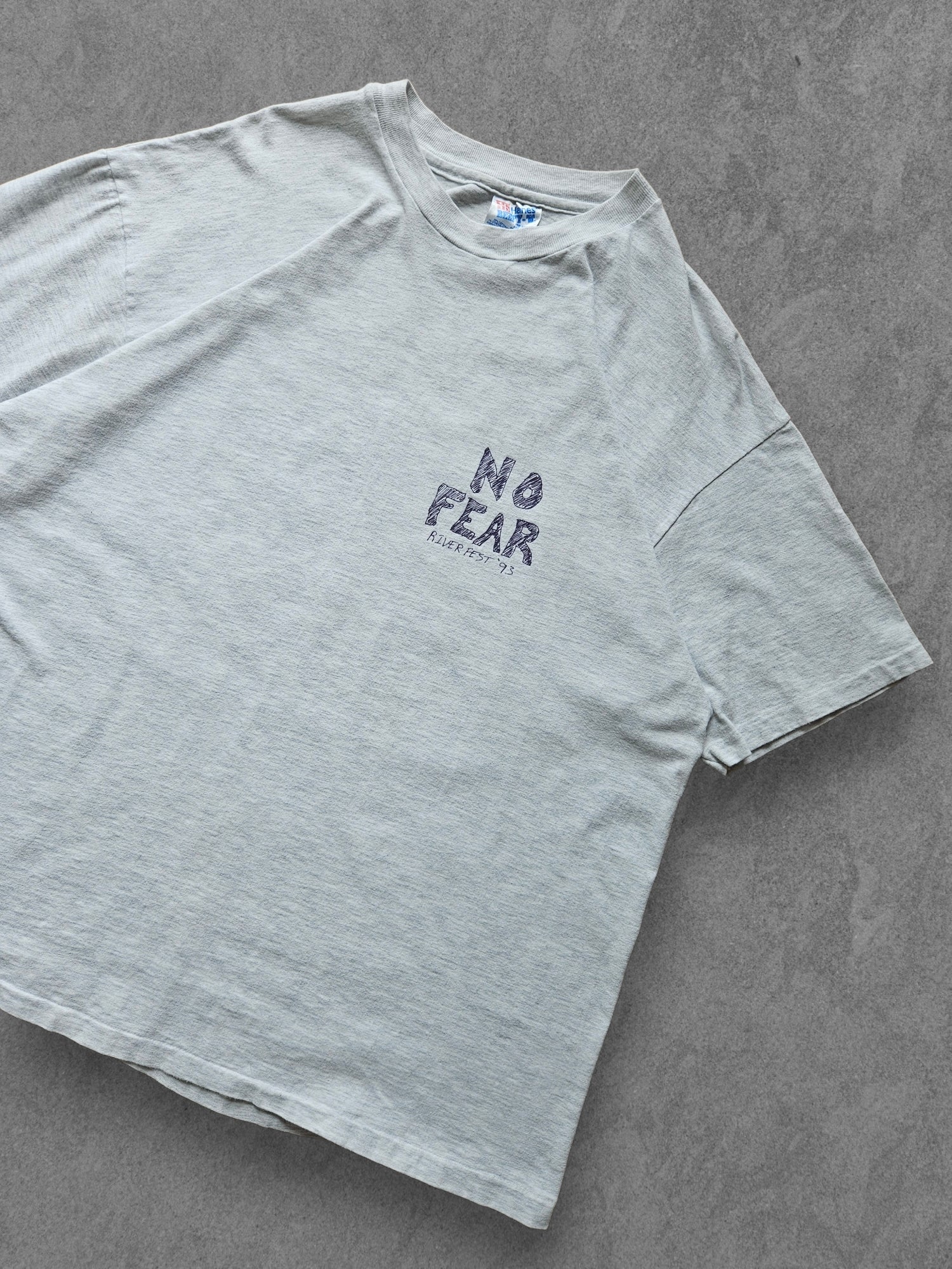 90s HANES ''RIVER FEST'' T-SHIRT [XL]